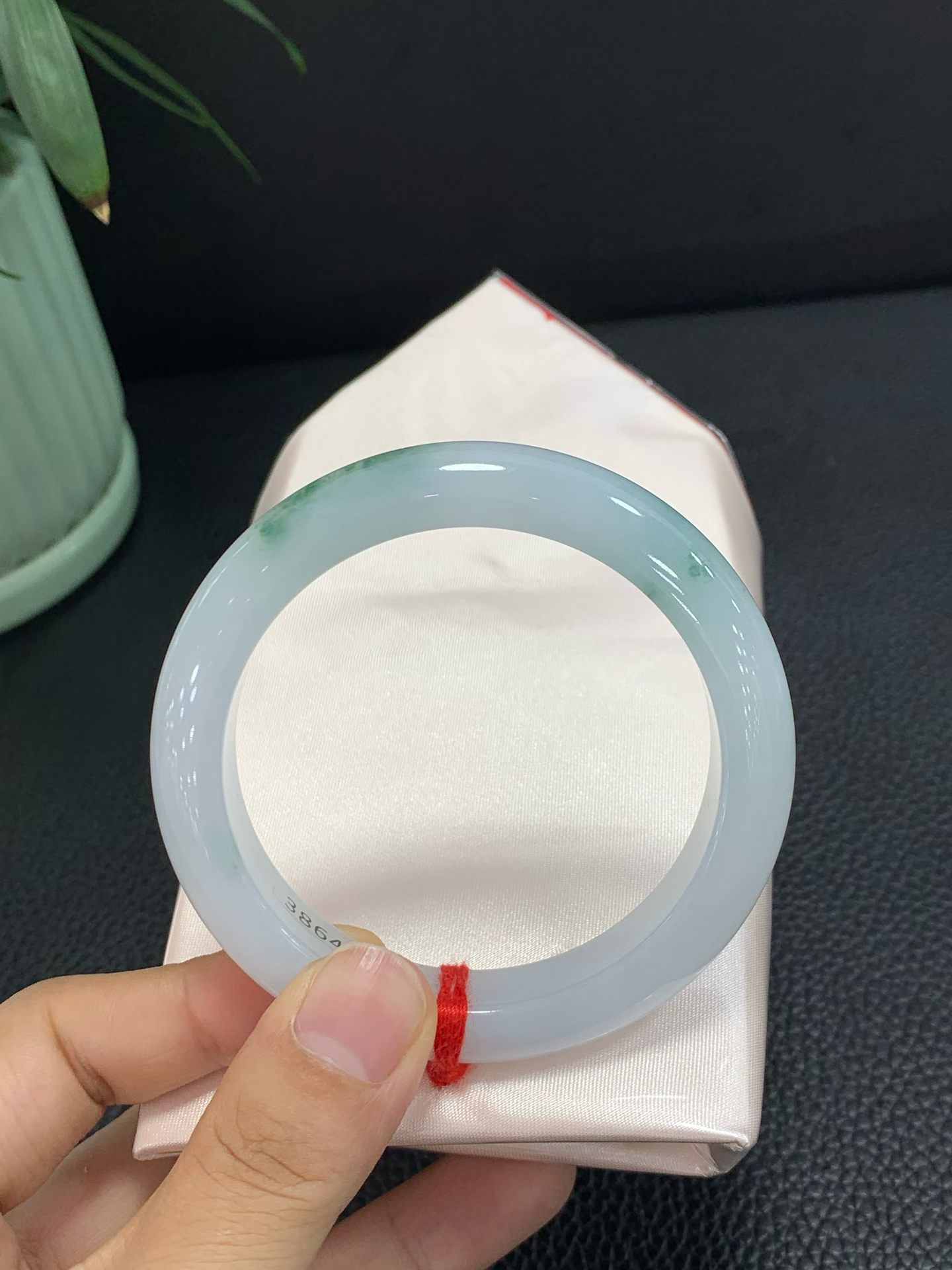 Floating Flower Peace Bangle