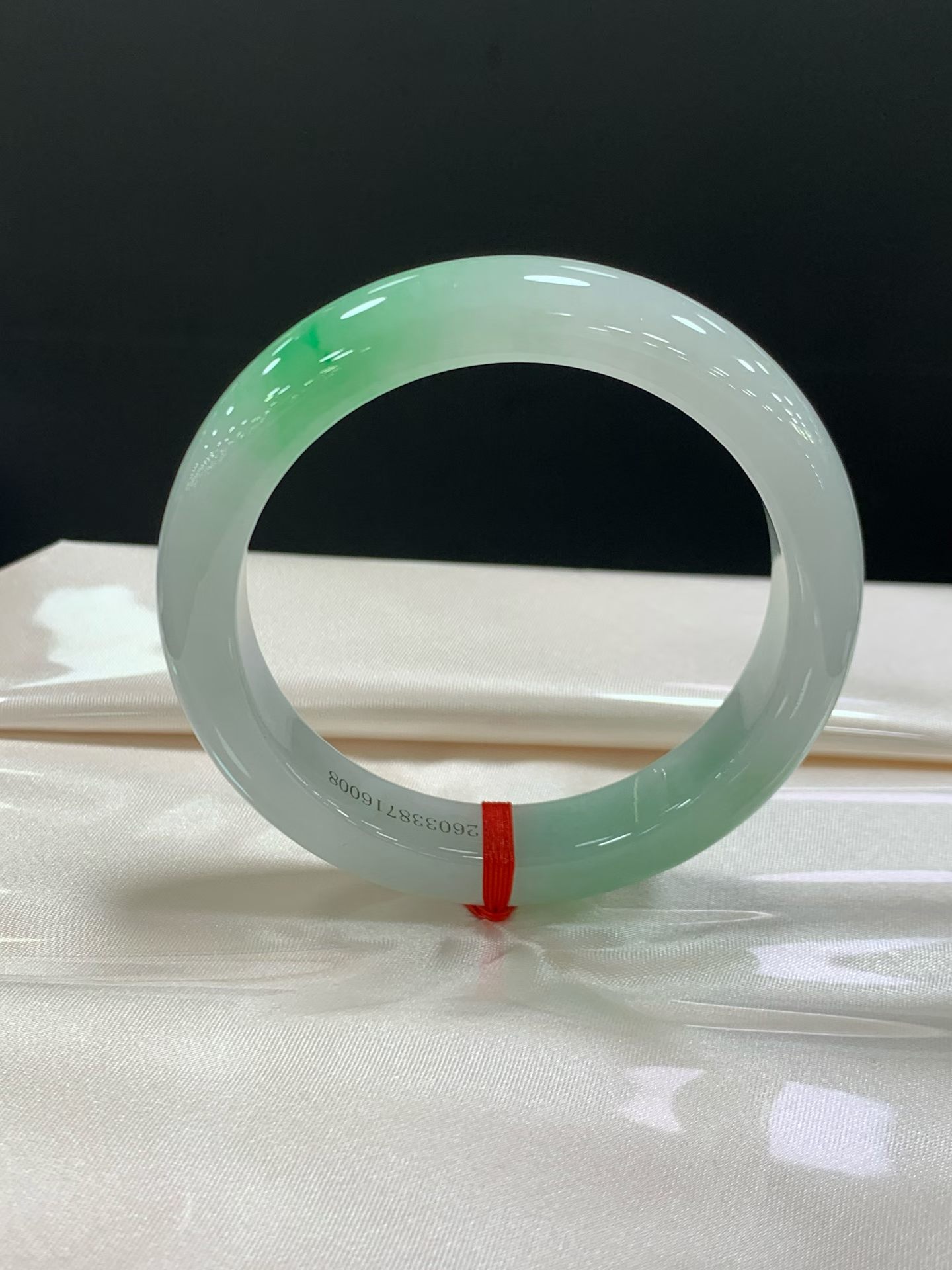 White Background Green Ping'an Bracelet 3