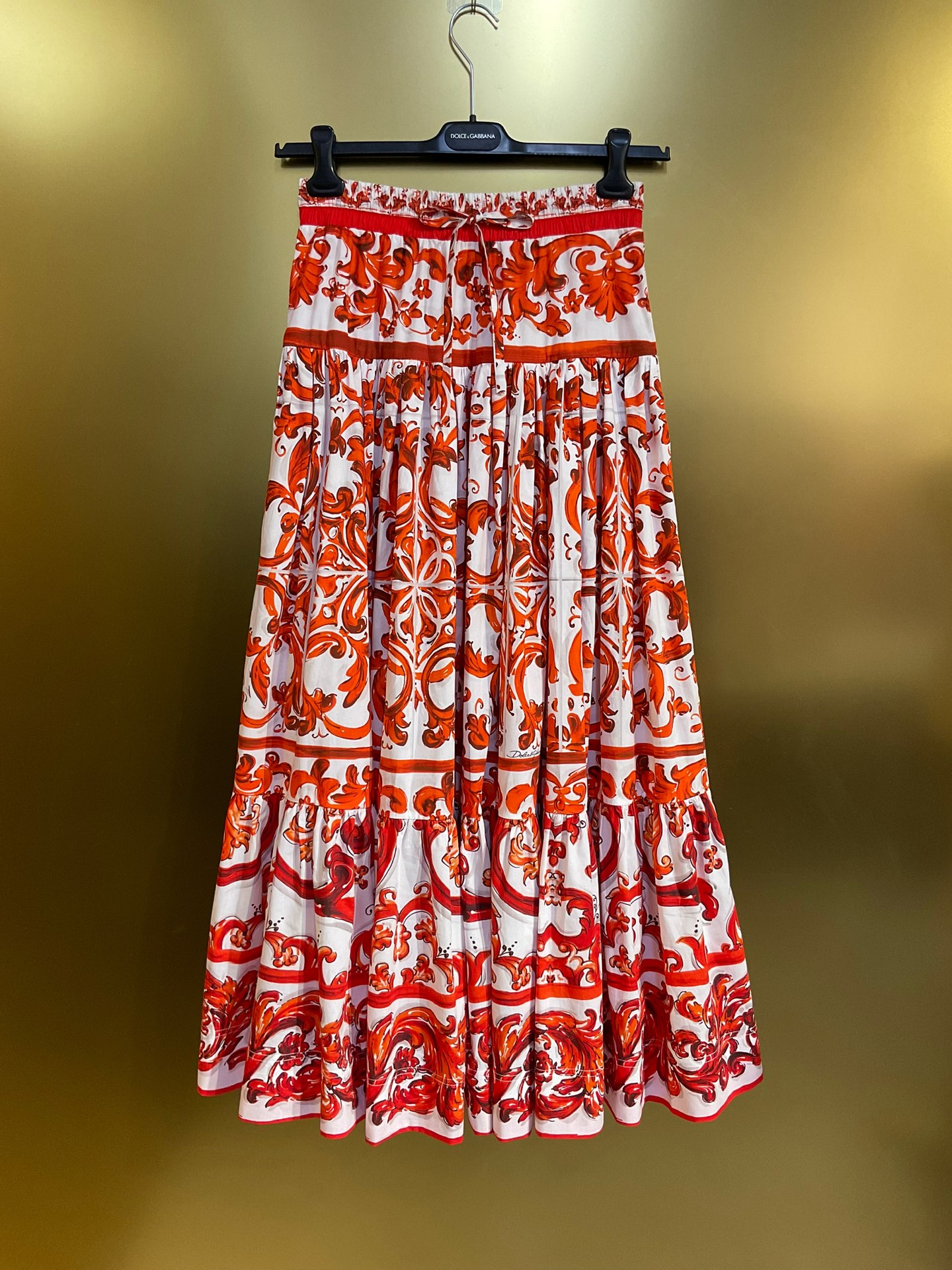 NO:901950,DG new style orange pottery glazed poplin cotton elastic belt 3.5m long skirt smlxlxxl, Dolce&Gabbana-clothing, Dolce&Gabbana, skirts,19860909DG 新款 橙陶釉府绸棉橡筋腰带3.5米大摆长半裙 smlxlxxl,杜嘉班纳-服装,Dolce&Gabbana,skirts,,Women's clothing