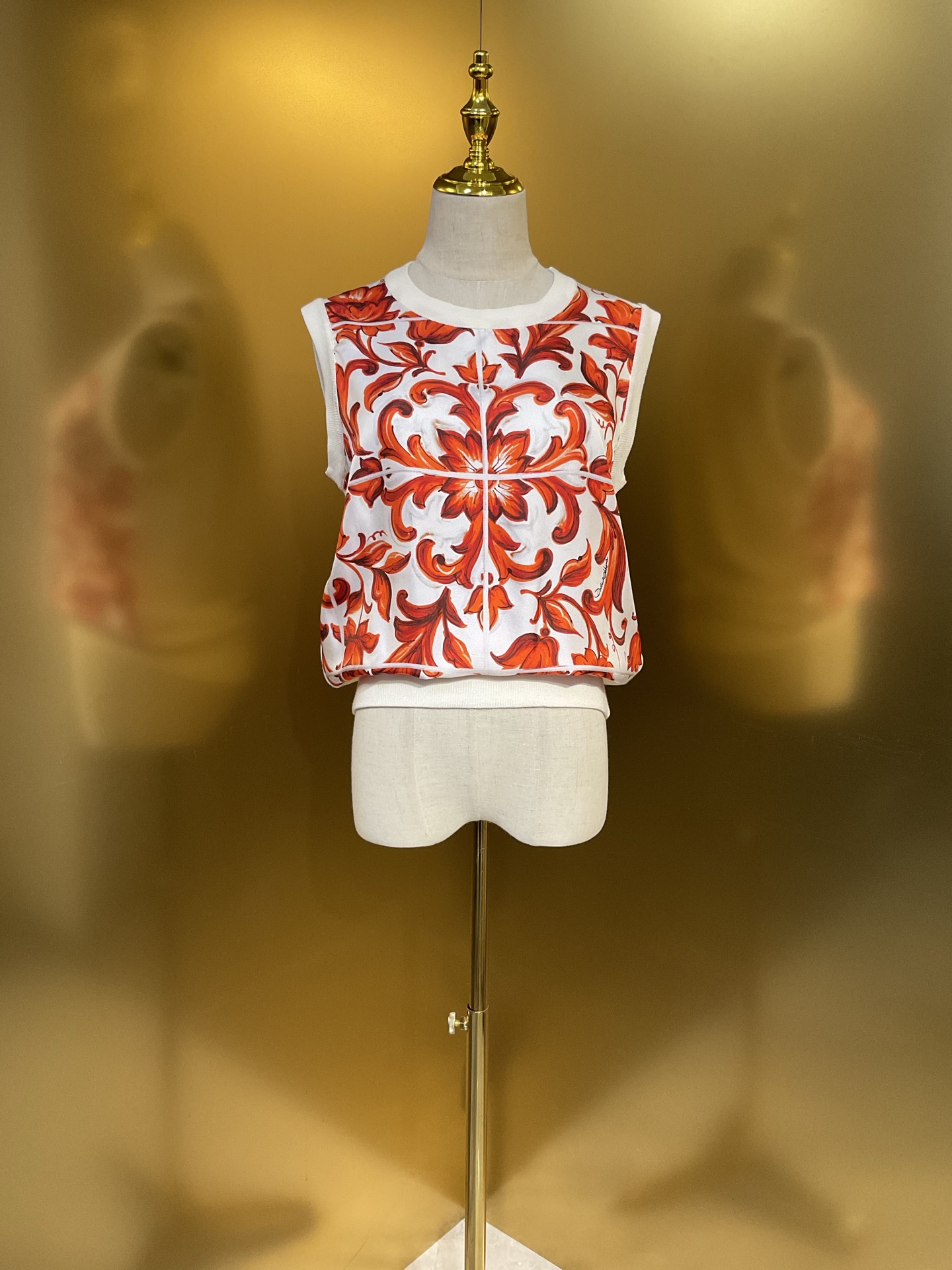 NO:899357,DG new orange pottery glaze 18mm silk twill patchwork merino wool vest smlxlxxl, Dolce & Gabbana-clothing, Dolce&Gabbana, real silk,19860909DG新款 橙陶釉 18姆米真丝斜纹拼美丽诺羊毛背心 smlxlxxl,杜嘉班纳-服装,Dolce&Gabbana,real silk,,Women's clothing