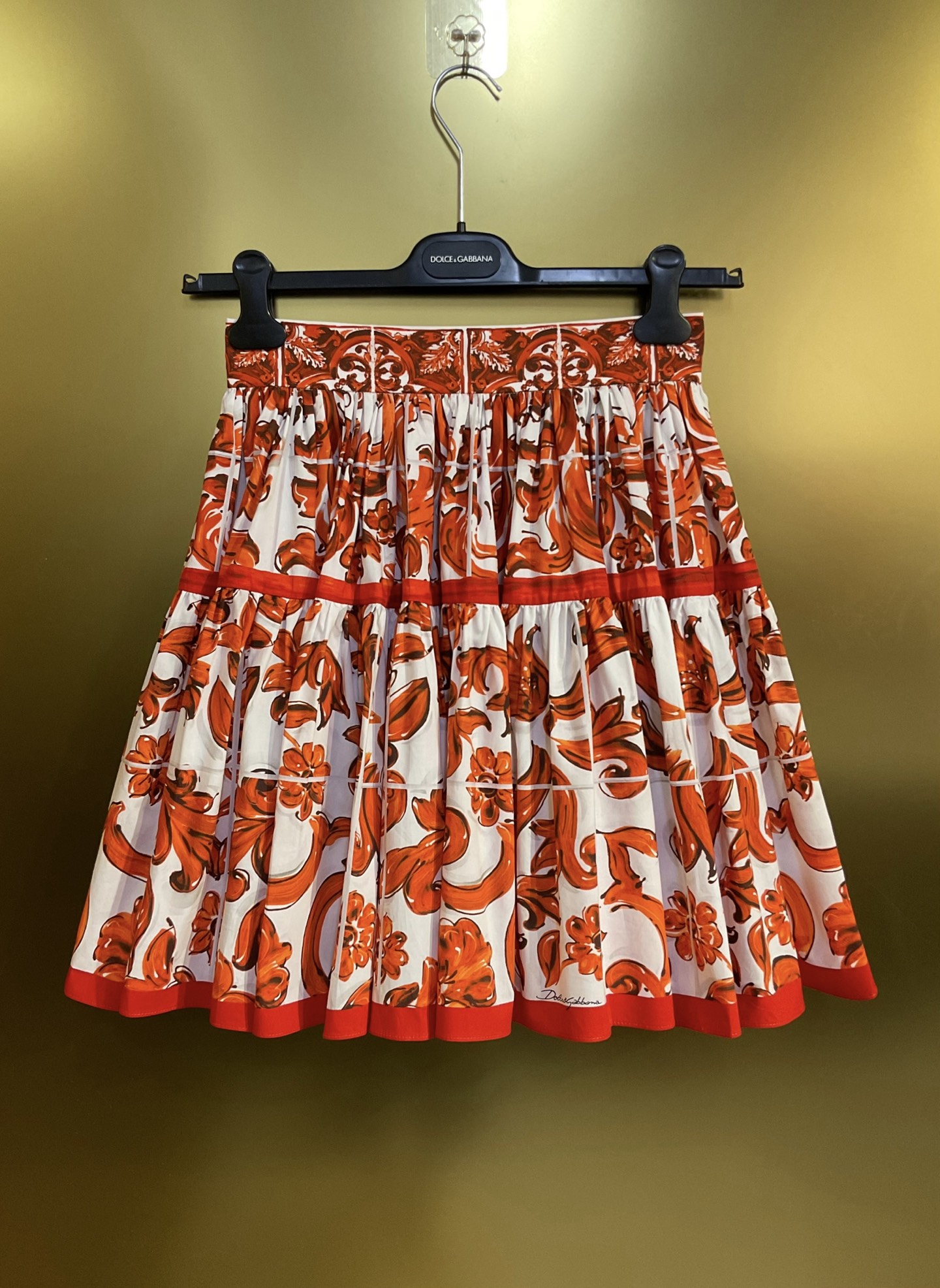 NO:929796,DG New Orange Glaze Original Poplin Cotton 360 Degree Round Swing Fashion Mini Skirt smlxlxxl, Dolce & Gabbana-clothing, Dolce&Gabbana, skirts,19860909DG 新款 橙陶釉原版府绸棉布360度圆形大摆时尚小半裙 smlxlxxl,杜嘉班纳-服装,Dolce&Gabbana,skirts,,Women's clothing