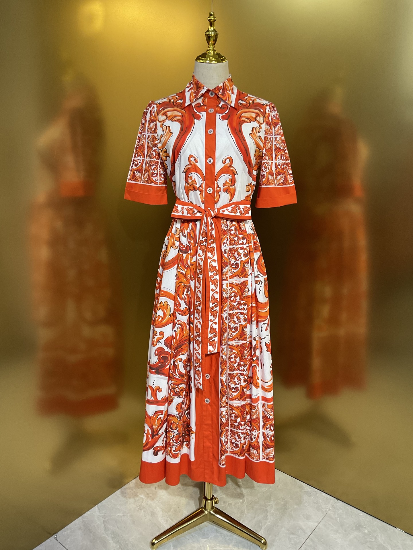 NO:899152,DG new style orange glazed poplin cotton short-sleeved fashion shirt dress smlxlxxl, Dolce & Gabbana-clothing, Dolce&Gabbana,skirts,shirts,T-shirt,19860909DG新款 橙陶釉府绸棉布短袖时尚衬衫裙 smlxlxxl,杜嘉班纳-服装,Dolce&Gabbana,skirts,shirts,T-shirt,,Women's clothing