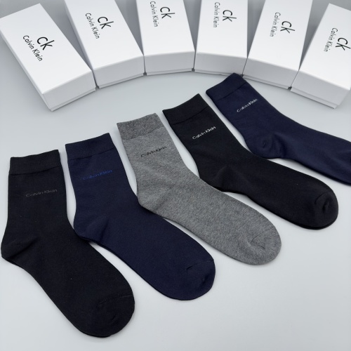 Calvin Klein Men's Classic Mid-Calf Socks - 5 Pairs, Soft, Breathable 1 Calvin Klein Men's Classic Mid-Calf Socks - 5 Pairs, Soft, Breathable