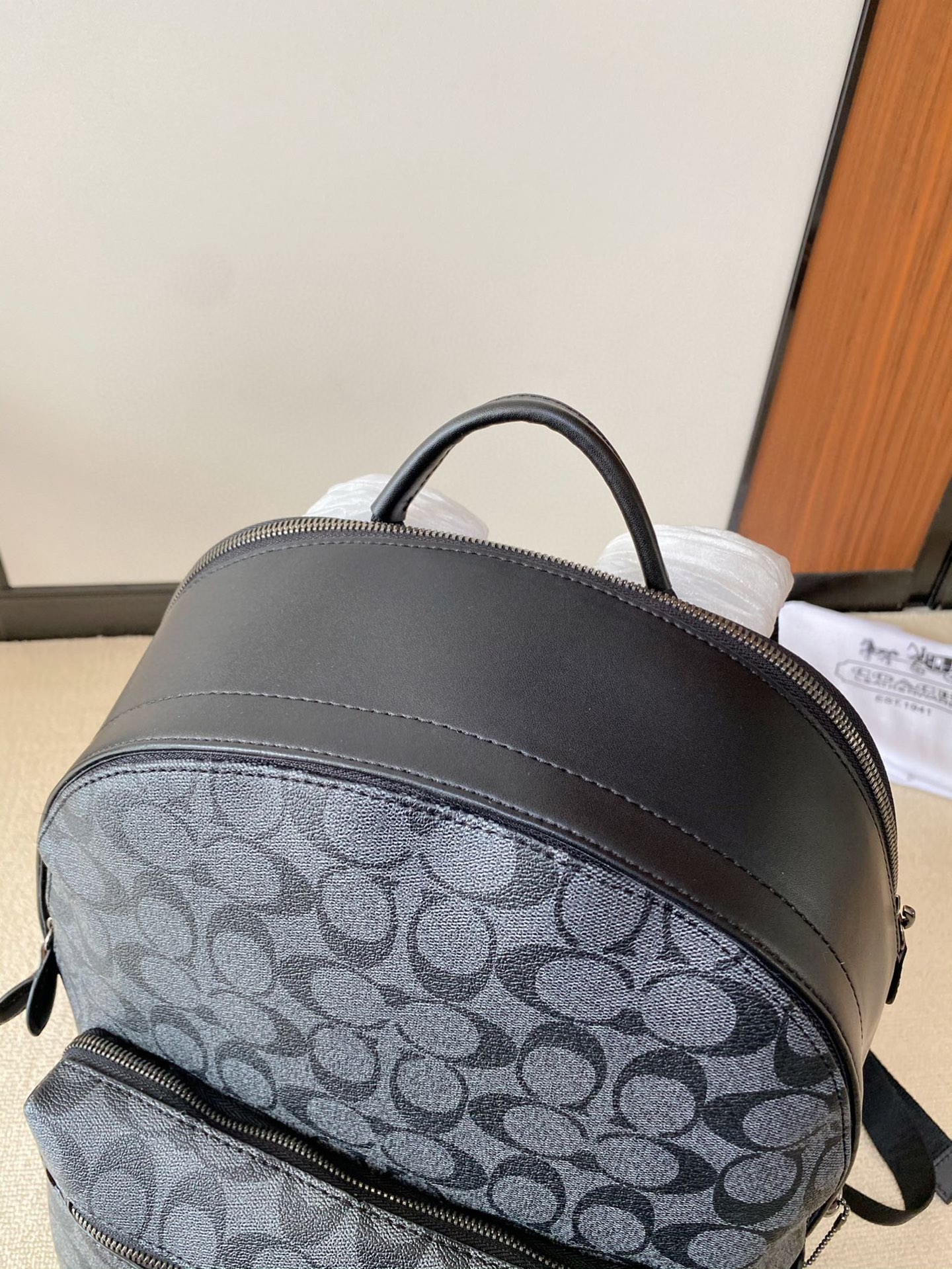 Coach COA** 新款3001条纹，2736黑色