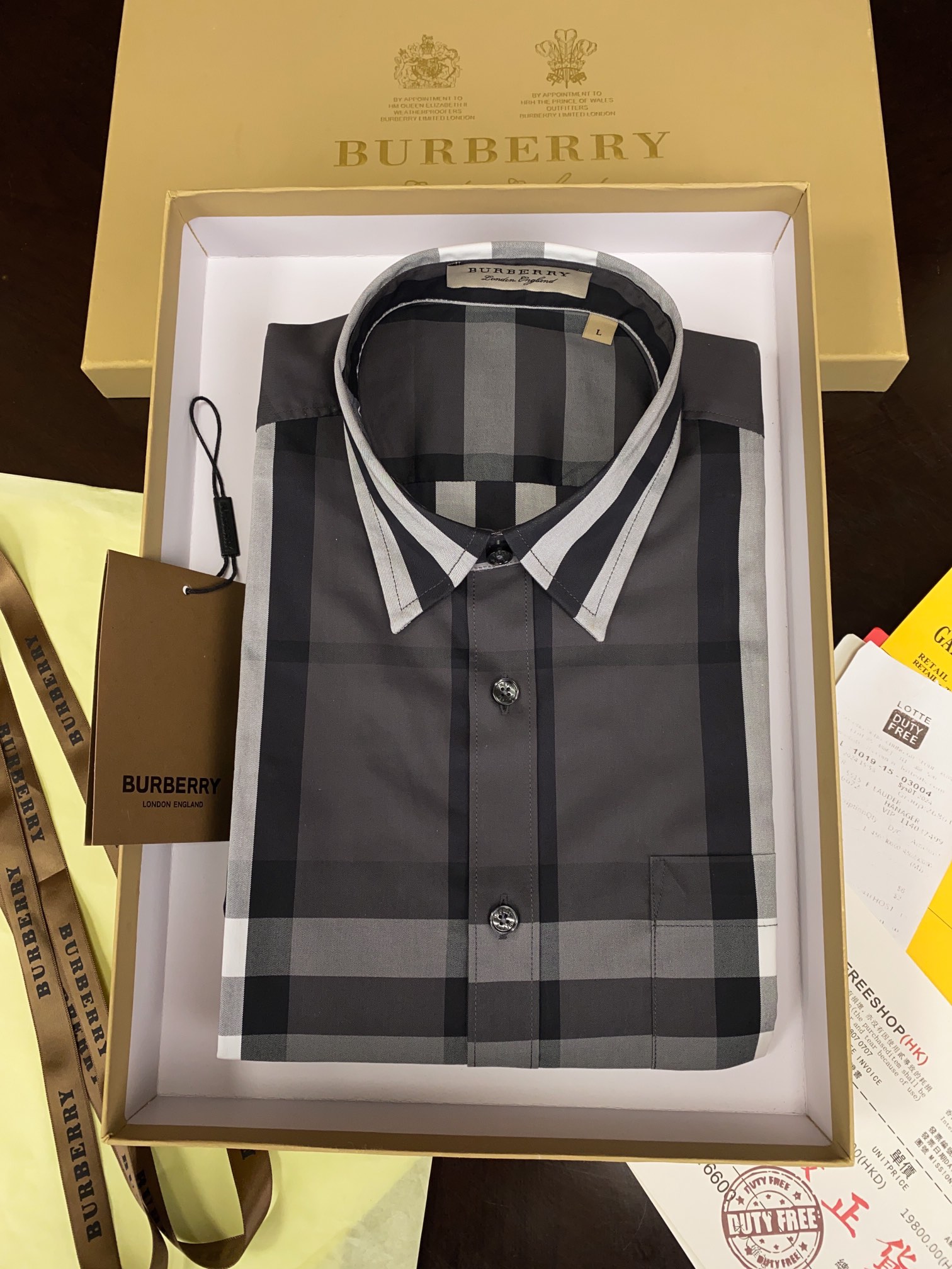 正品级别货！批260 Burberry巴宝莉 格子休闲衬衫 此批衬衫出自公司外贸原单，代工厂出品，品质杆