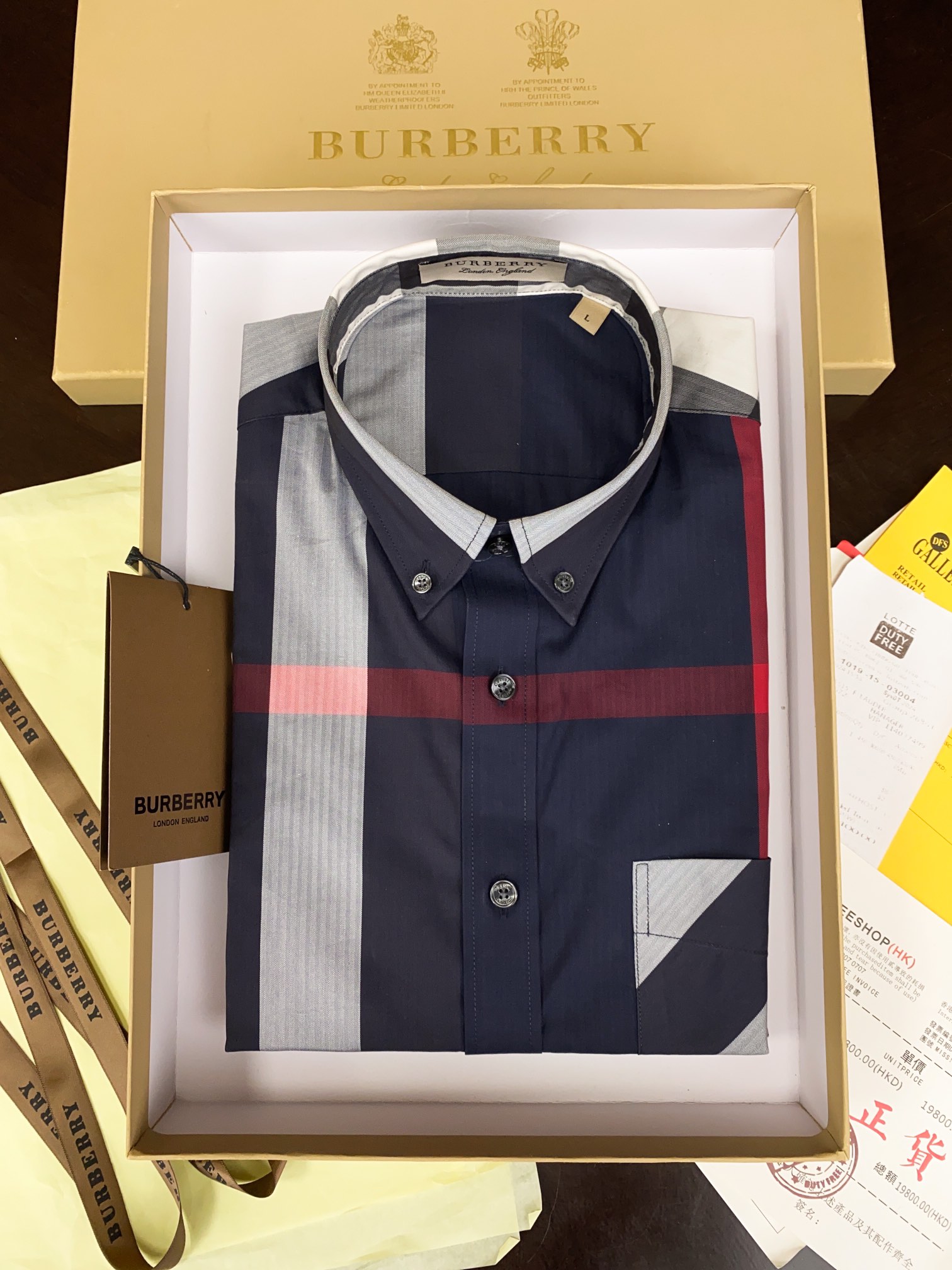 正品级别货！批260 Burberry巴宝莉 格子休闲衬衫 此批衬衫出自公司外贸原单，代工厂出品，品质杆