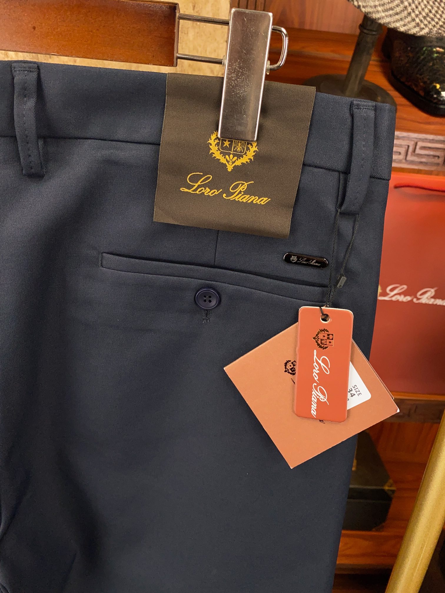 Loro Piana 正品代购级别 绝对好货 ！绝对好货 休闲西裤🔥🔥 【只做专柜对版货 市场版本千千万