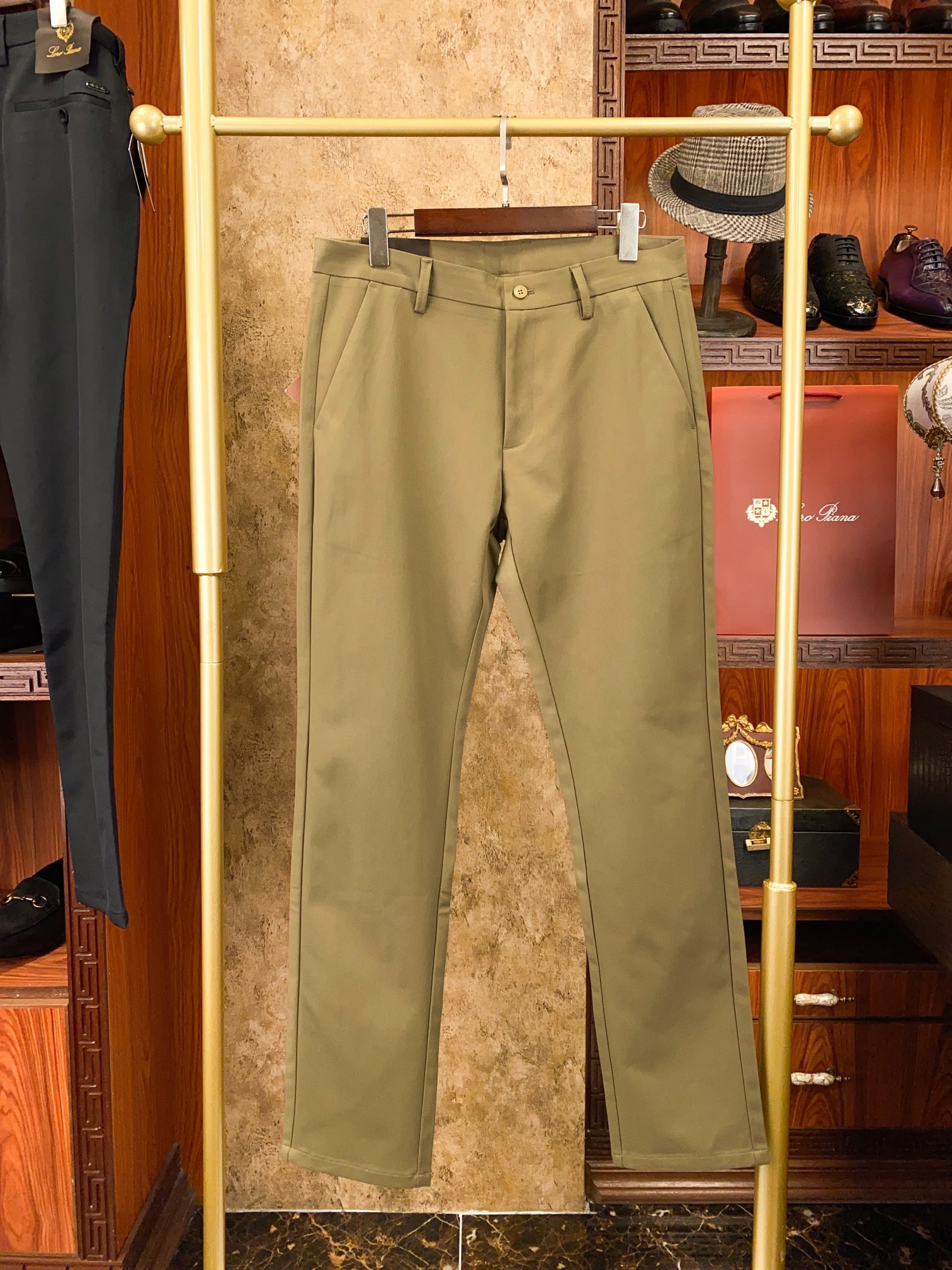 Loro Piana 正品代购级别 绝对好货 ！绝对好货 休闲西裤🔥🔥 【只做专柜对版货 市场版本千千万