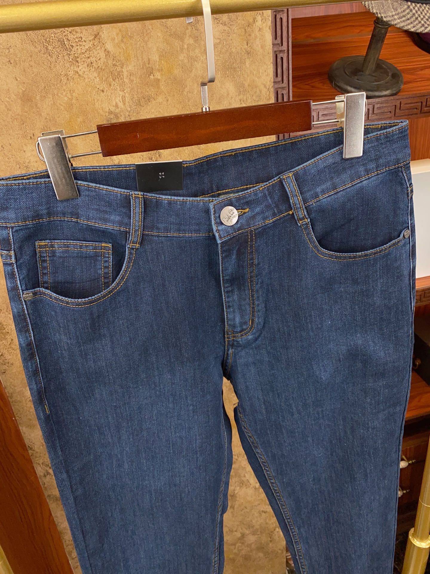 PRAD@ 普拉达 👍👍👍春夏新款！新款！绝对好货 ！绝对好货！专柜正品开发！🔥🔥 新款春夏 男士牛仔裤