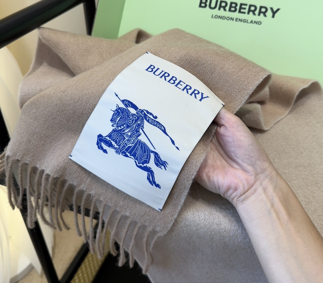 Burberry · 巴宝莉围巾❗️好看的要疯掉了，太有型太有魅力了❗️❗️非常斯文时尚的秋冬单品！真的