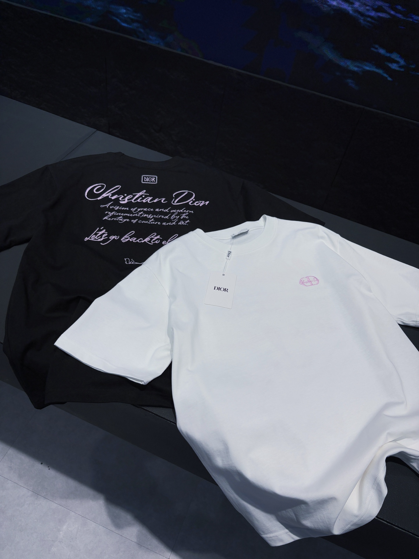 Dior 新品-CD 迪奥 立体刺绣短袖#