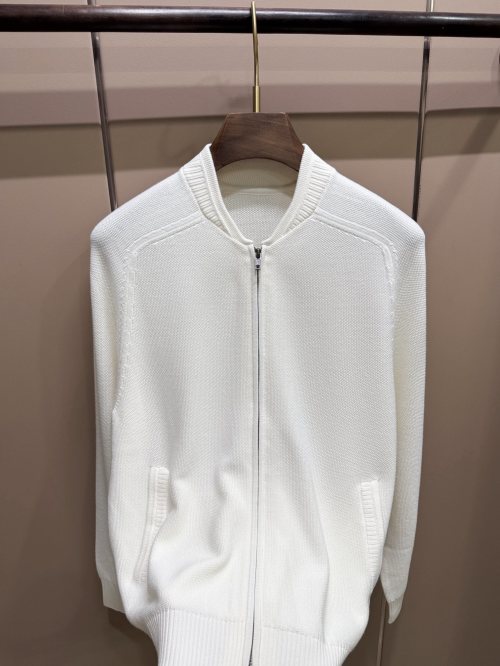 Men's Golden Wool Jacket, Saddle Shoulder Knit Cardigan, Fall/Winter 1 Men's Golden Wool Jacket, Saddle Shoulder Knit Cardigan, Fall/Winter