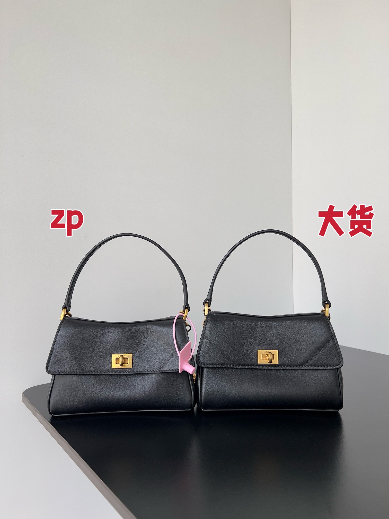 NO:187520,【Comparison】zp big goods, can't tell the difference, super-grade Balenciaga, balenciaga19860909【对比】zp 大货  傻傻分不清楚,特级巴黎世家,balenciaga,Bag