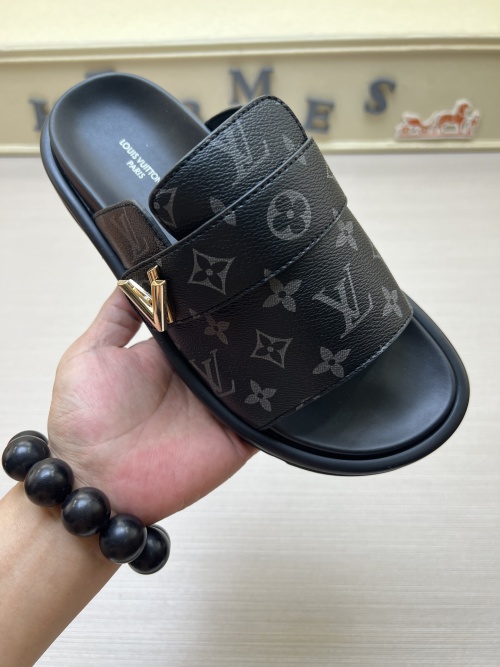 Louis Vuitton Monogram Sandal, Designer Slides for Men and Women, Size 35-46