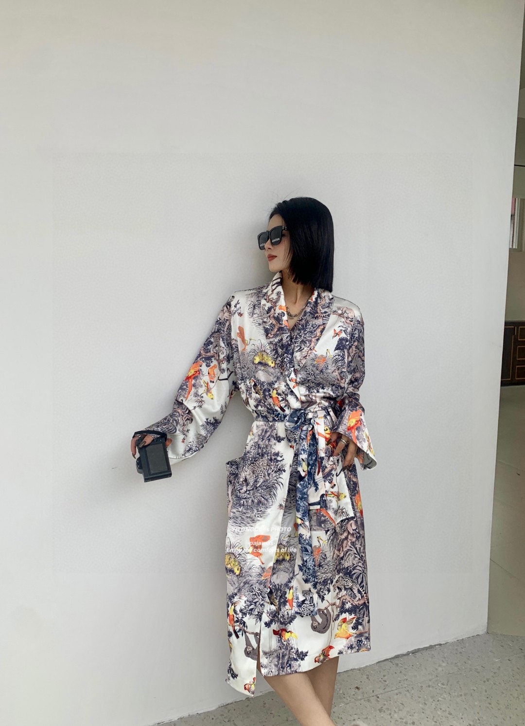 迪奥 Dior 高定典藏名品高定成衣时装外套连衣裙衬衫T恤 #F77946A2 5