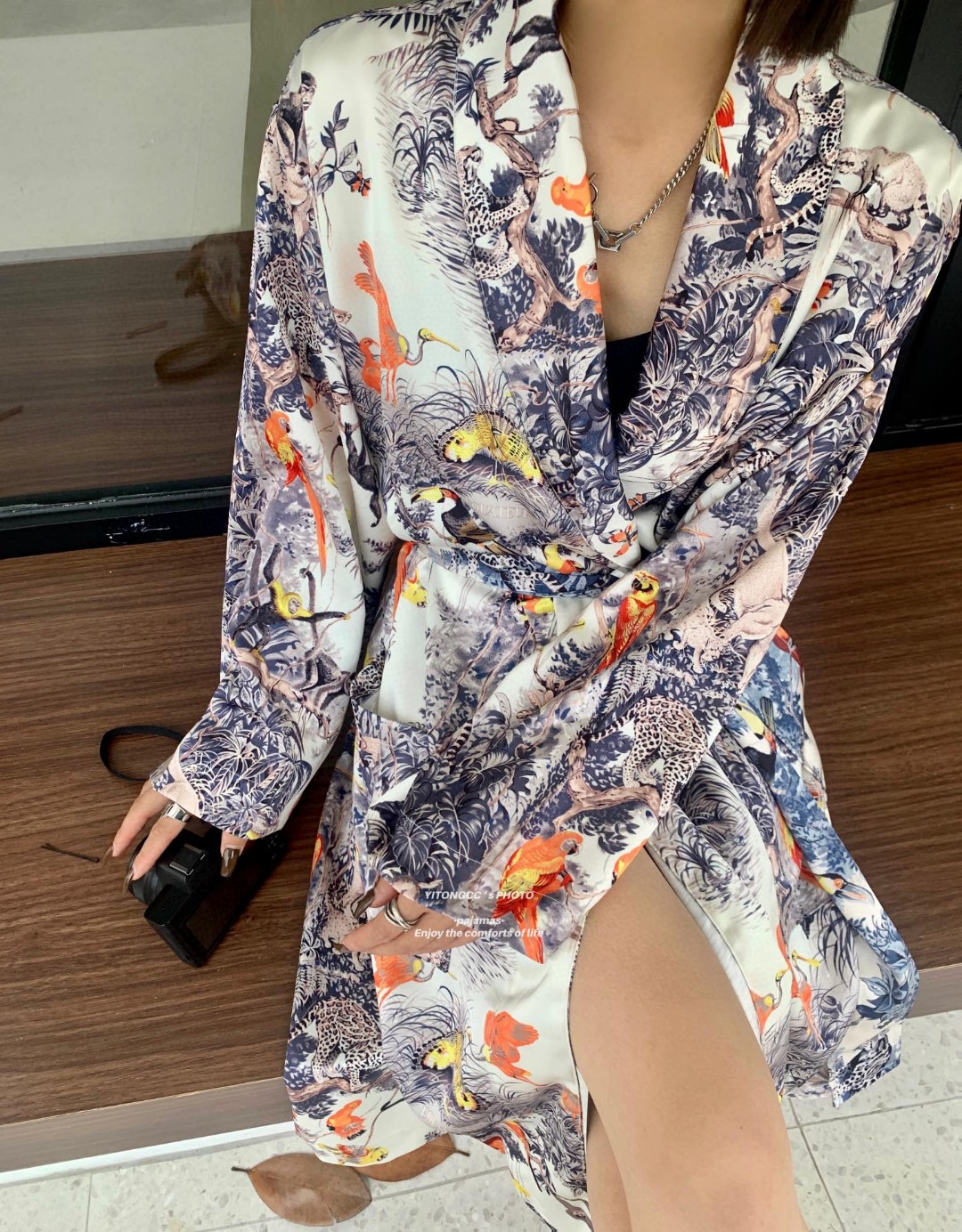迪奥 Dior 高定典藏名品高定成衣时装外套连衣裙衬衫T恤 #F77946A2 4