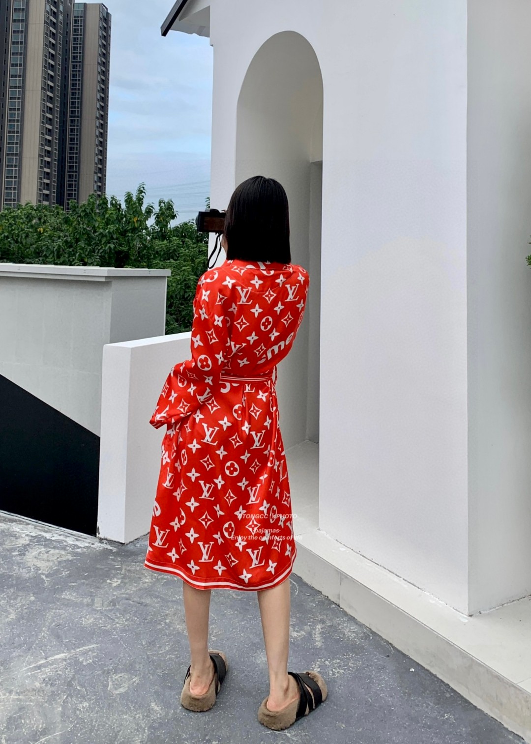 路易威登 Louis Vuitton 高定典藏名品高定成衣时装外套连衣裙衬衫T恤 #FFAA4CF8 4