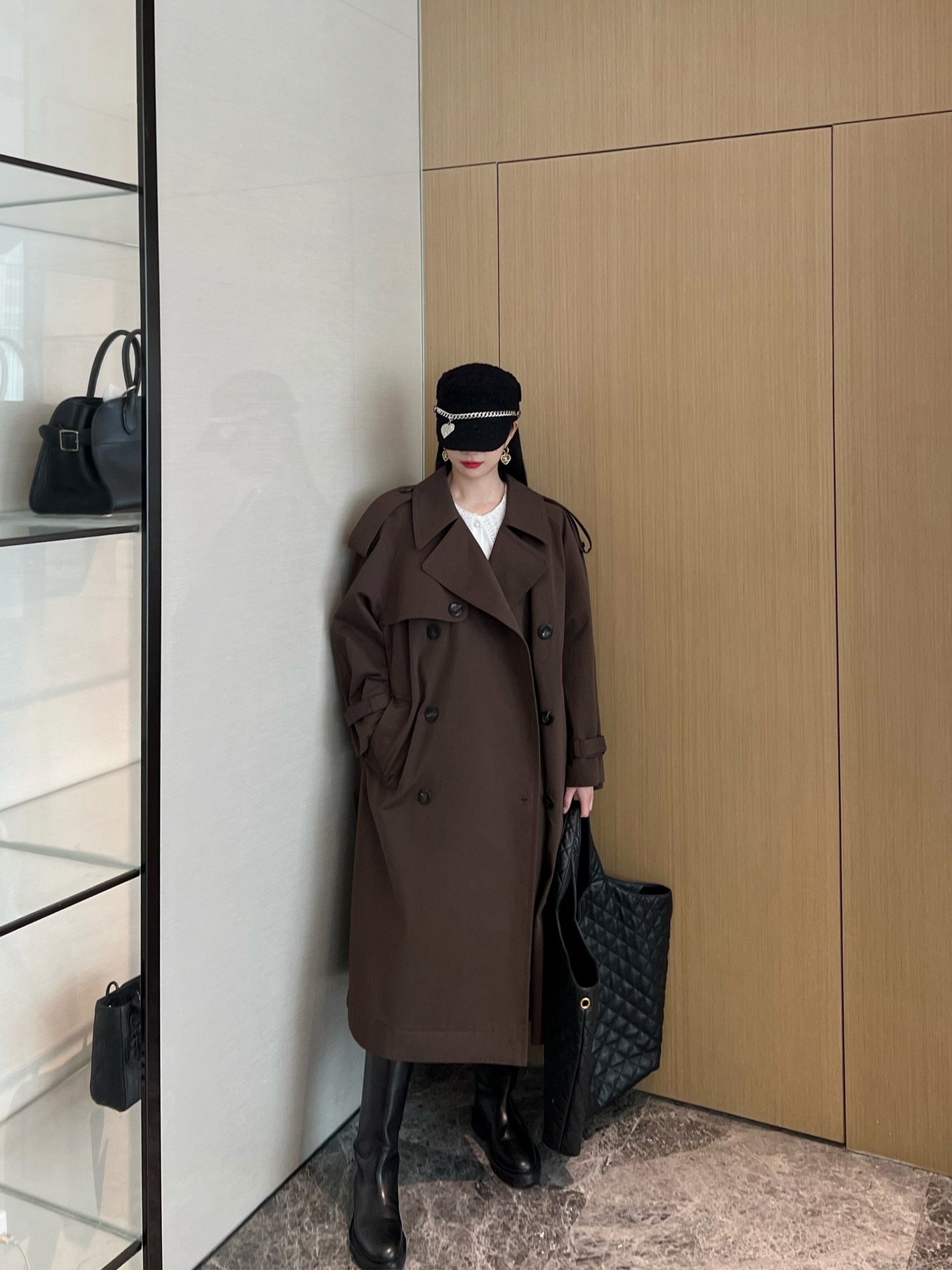 Women's Classic Double-Breasted Trench Coat with Belted Waist - Timeless Style 4 i1723544029 8592 0