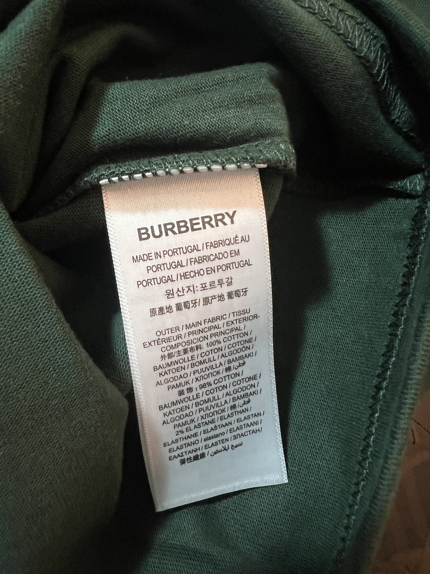 Burberry Men's Classic Fit Polo Shirt in Breathable Cotton Piqué 8 i1705502085 8302 0