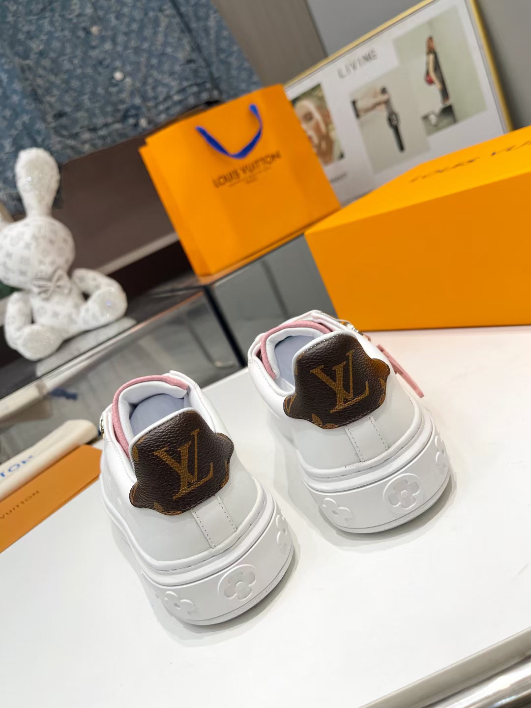 [Fuegos artificiales][Fuegos artificiales][Fuegos artificiales] 2024 Burro LV Casual Blanco Zapatos 
