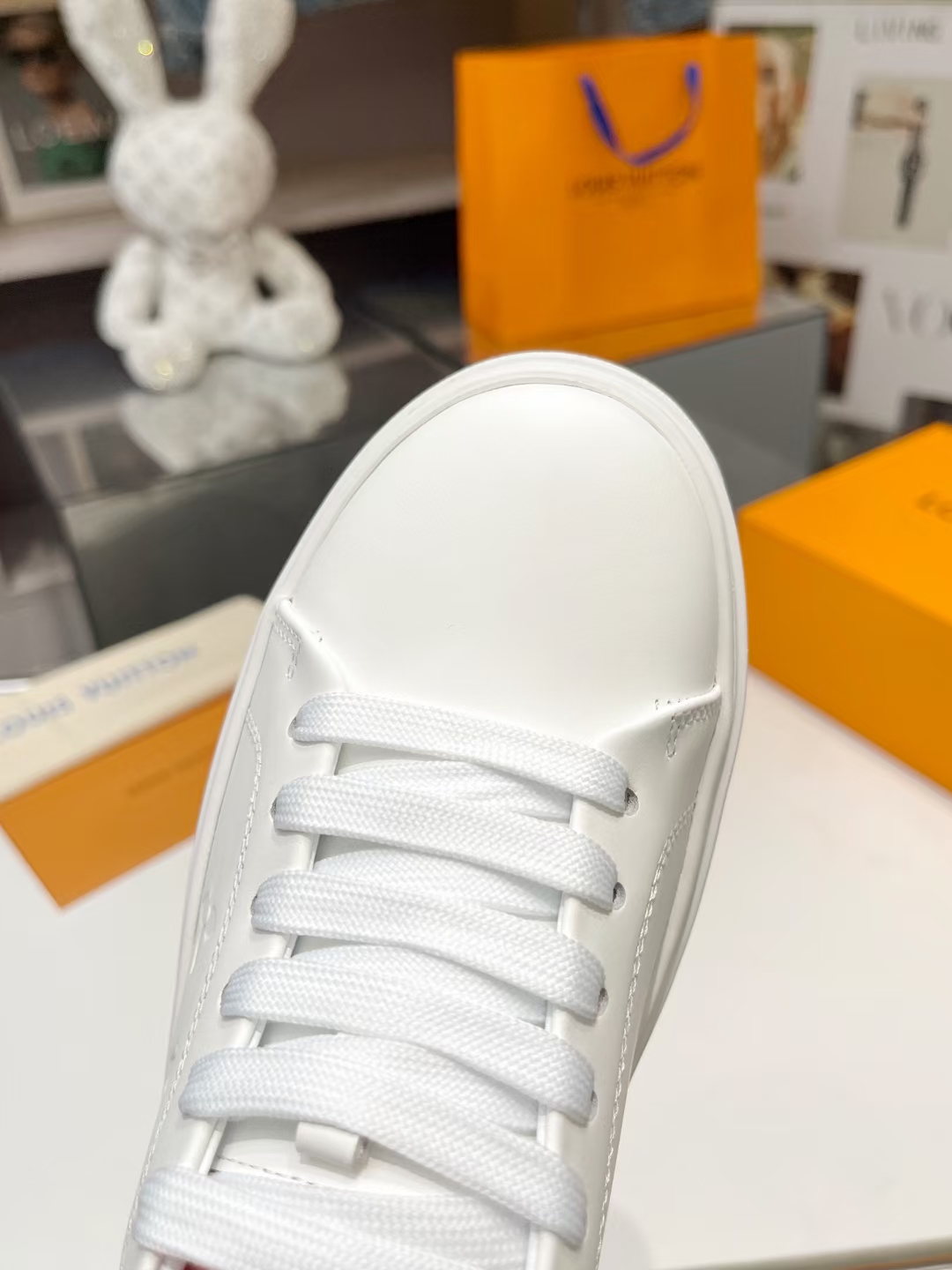 [Fuegos artificiales][Fuegos artificiales][Fuegos artificiales] 2024 Burro LV Casual Blanco Zapatos 