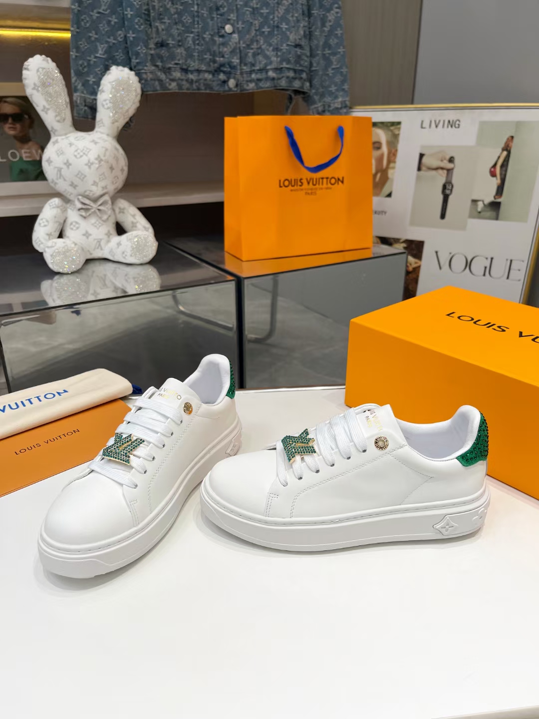 [Fuegos artificiales][Fuegos artificiales][Fuegos artificiales] 2024 Burro LV Casual Blanco Zapato S