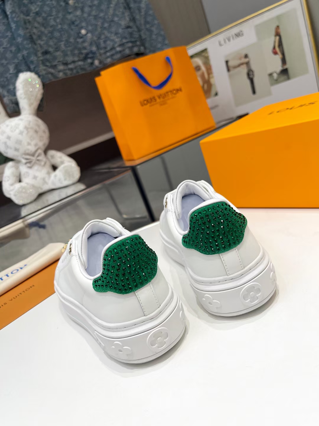 [Fuegos artificiales][Fuegos artificiales][Fuegos artificiales] 2024 Burro LV Casual Blanco Zapato S