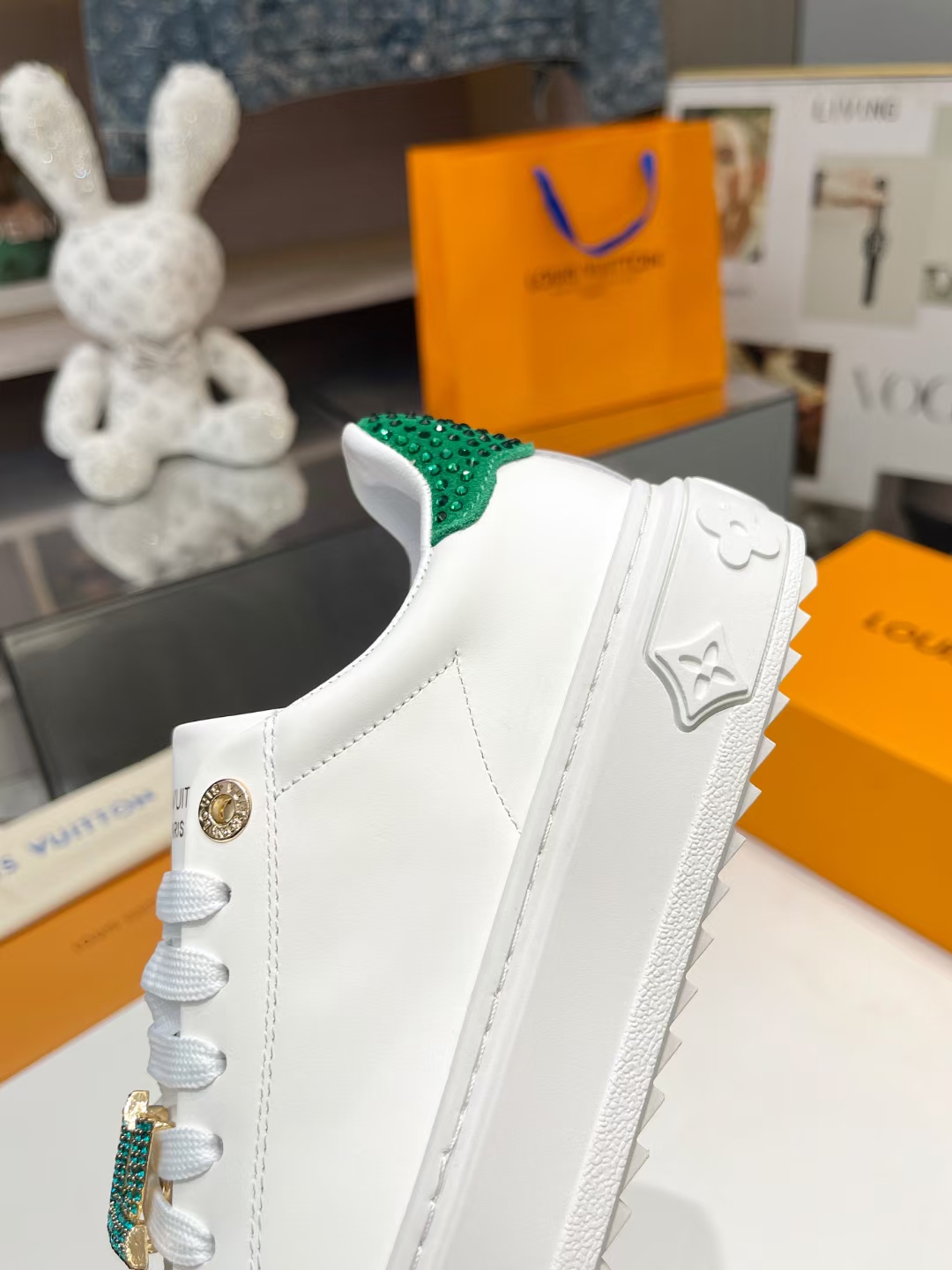 [Fuegos artificiales][Fuegos artificiales][Fuegos artificiales] 2024 Burro LV Casual Blanco Zapato S