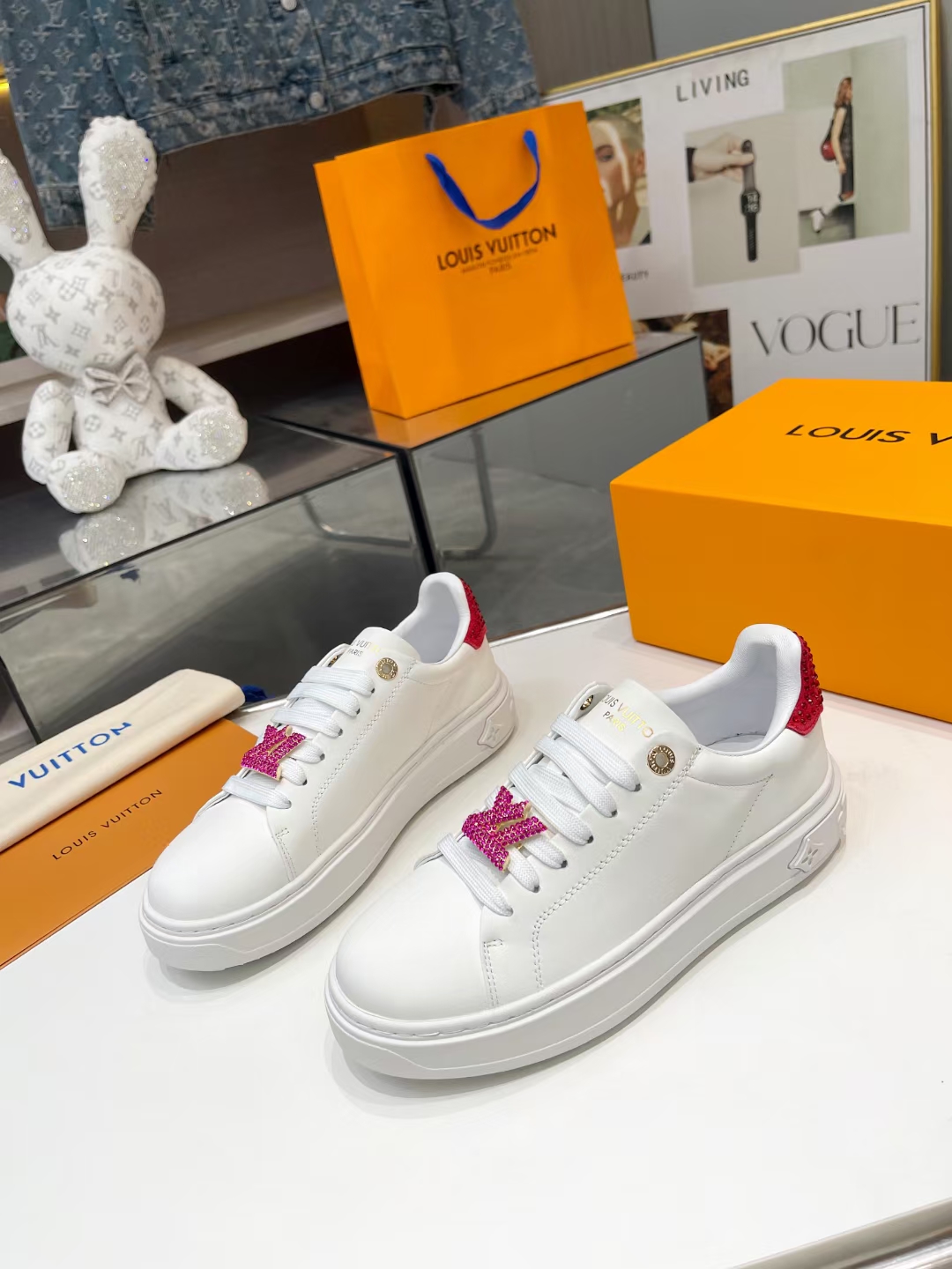 [Fuegos artificiales][Fuegos artificiales][Fuegos artificiales] 2024 Burro LV Casual Blanco Zapato S