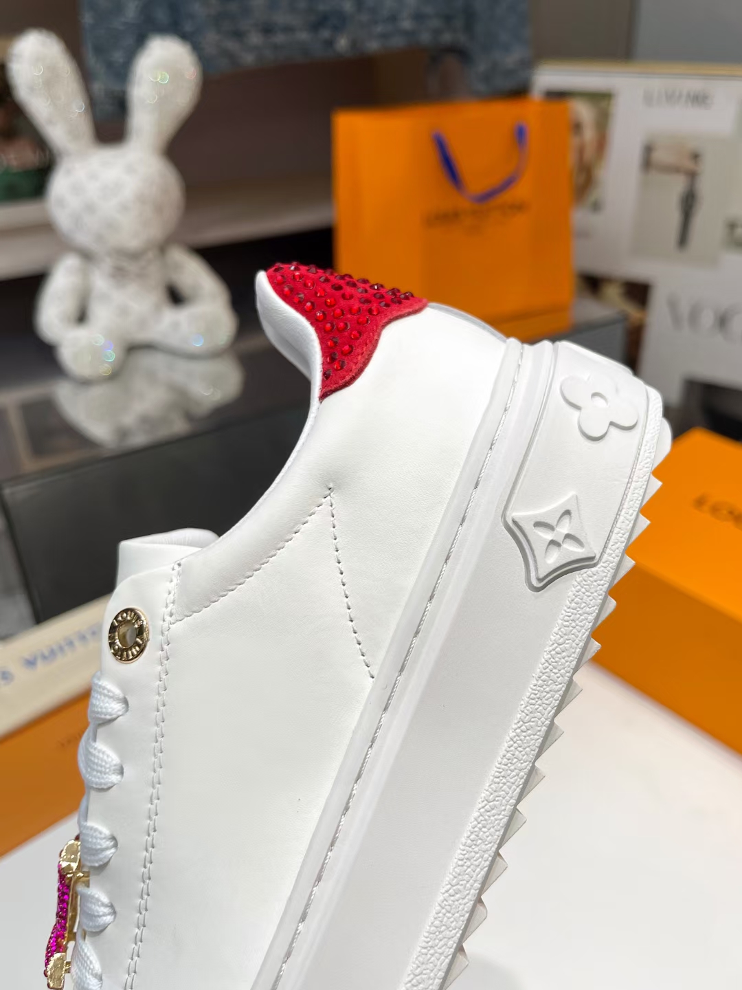[Fuegos artificiales][Fuegos artificiales][Fuegos artificiales] 2024 Burro LV Casual Blanco Zapato S