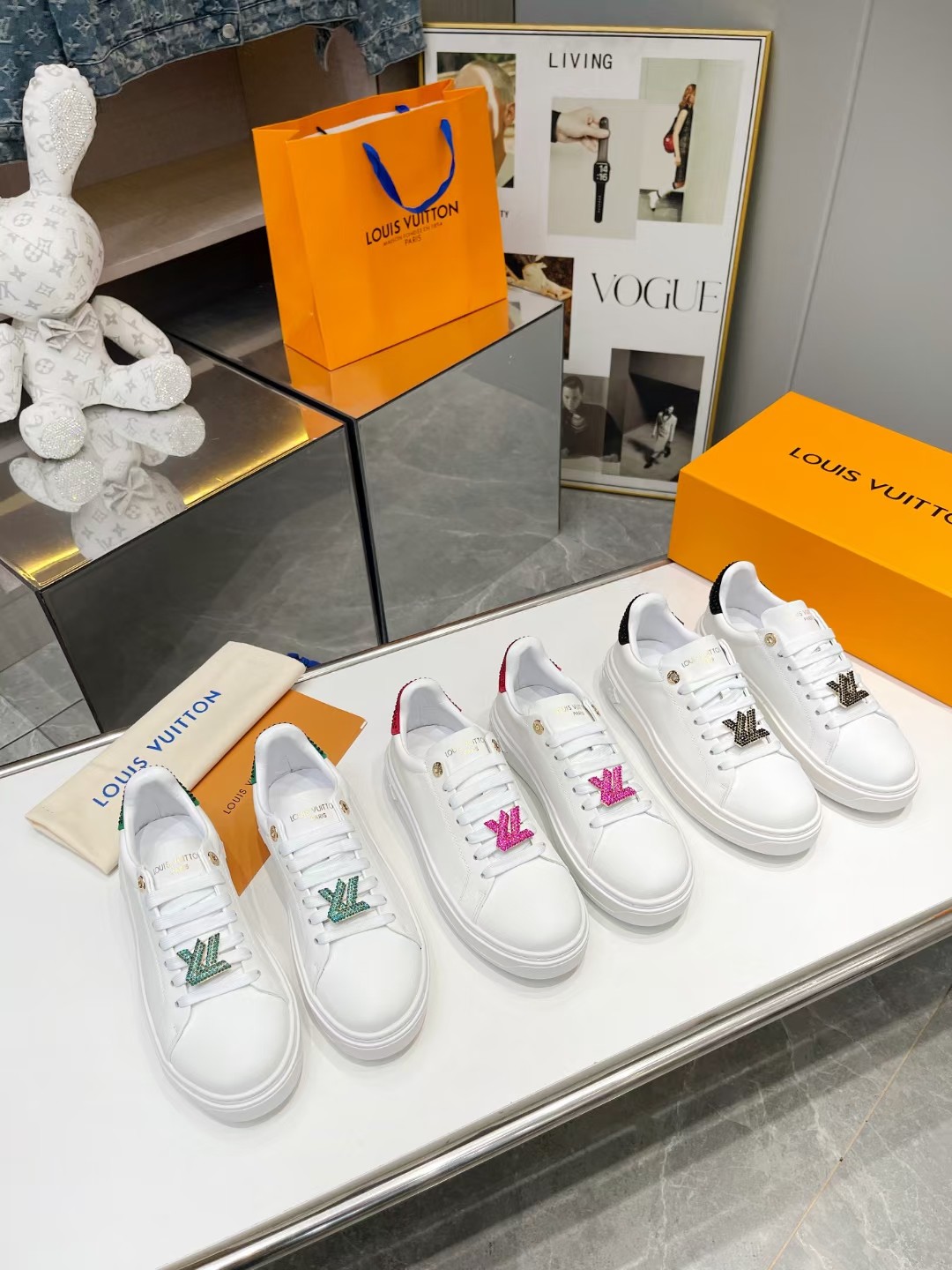 [Fuegos artificiales][Fuegos artificiales][Fuegos artificiales] 2024 Burro LV Casual Blanco Zapato S