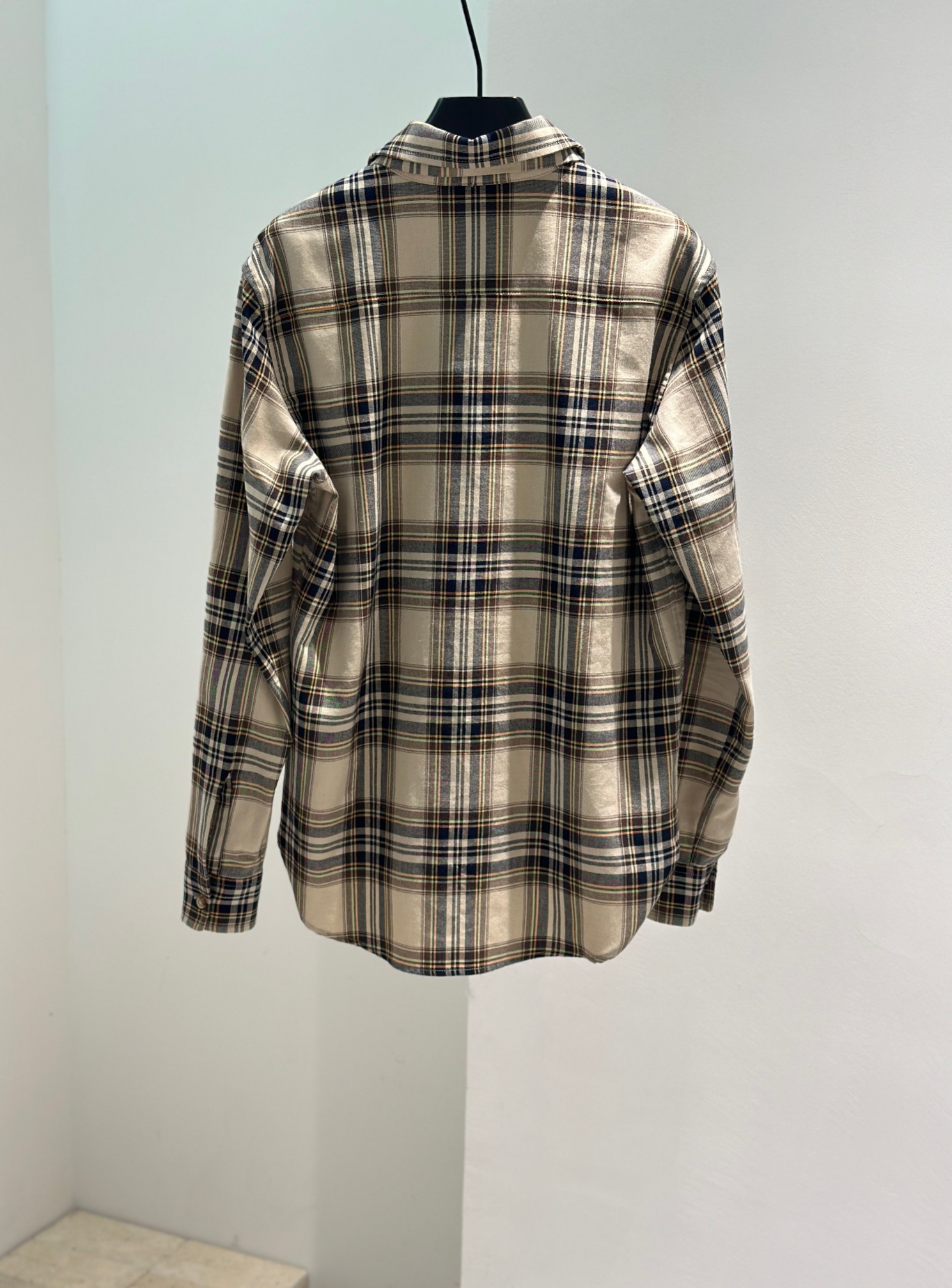 Women's Plaid Bow Tie Blouse - British Style Long Sleeve Shirt 5 a1756710988741 1856