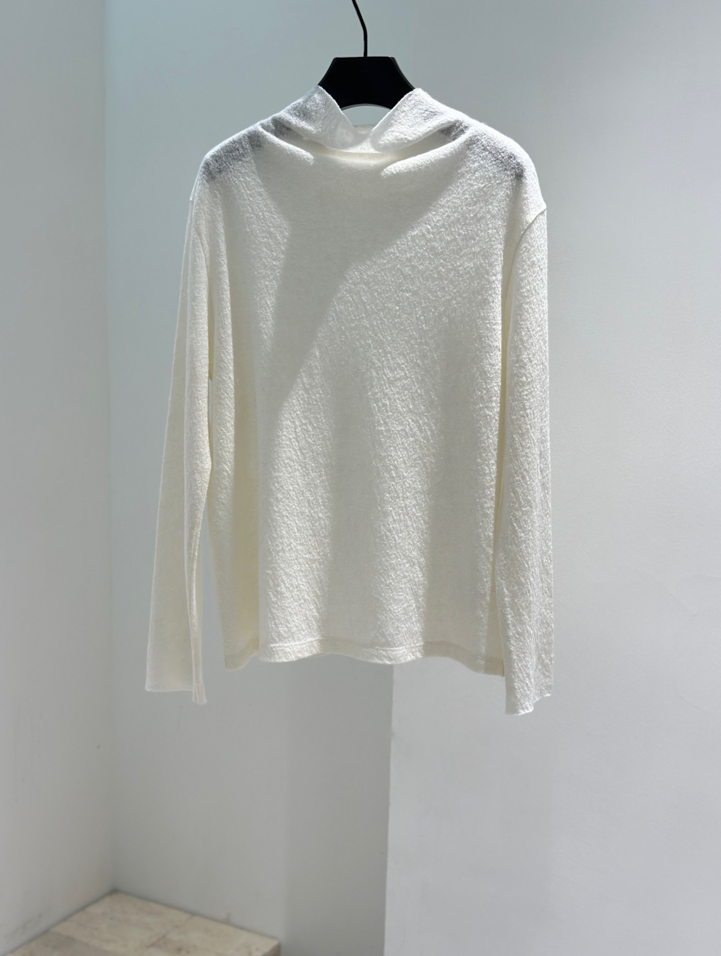Elegant Women's Long Sleeve High Neck Top - Lightweight & Comfortable