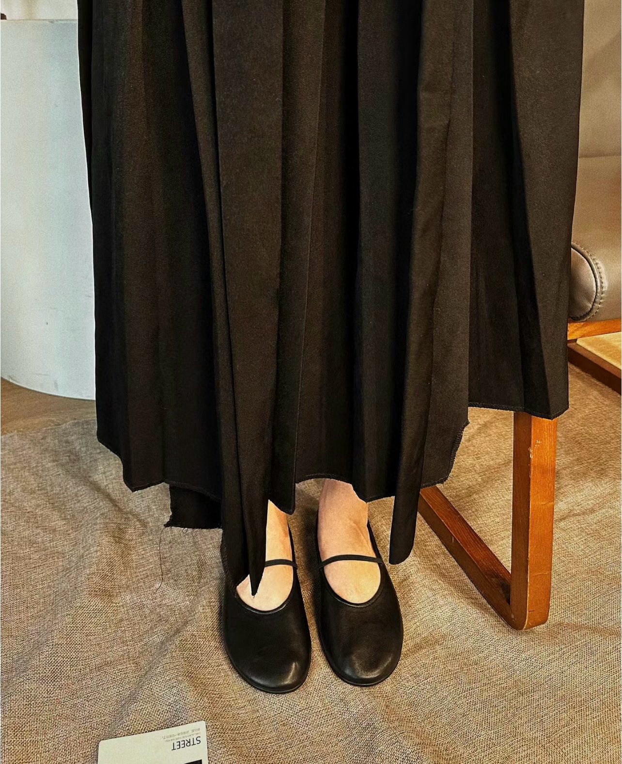 NO:263140,Black foot picture, I announced that this is super invincible and easy to wear ballet shoes!  ,Ballet shoes19860909黑色上脚图,我宣布,这是超级无敌好穿芭蕾舞鞋！,芭蕾舞鞋,Women's Shoes