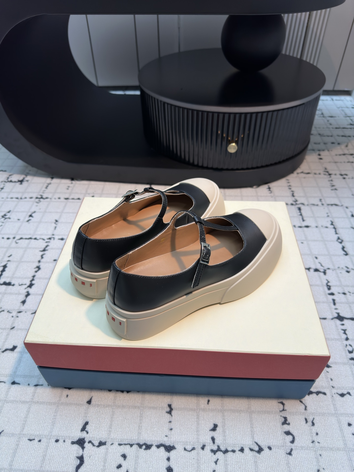 Marni Women's T-Strap Mary Jane Platform Shoes - Comfortable & Stylish 6 i1724483867 1117 4