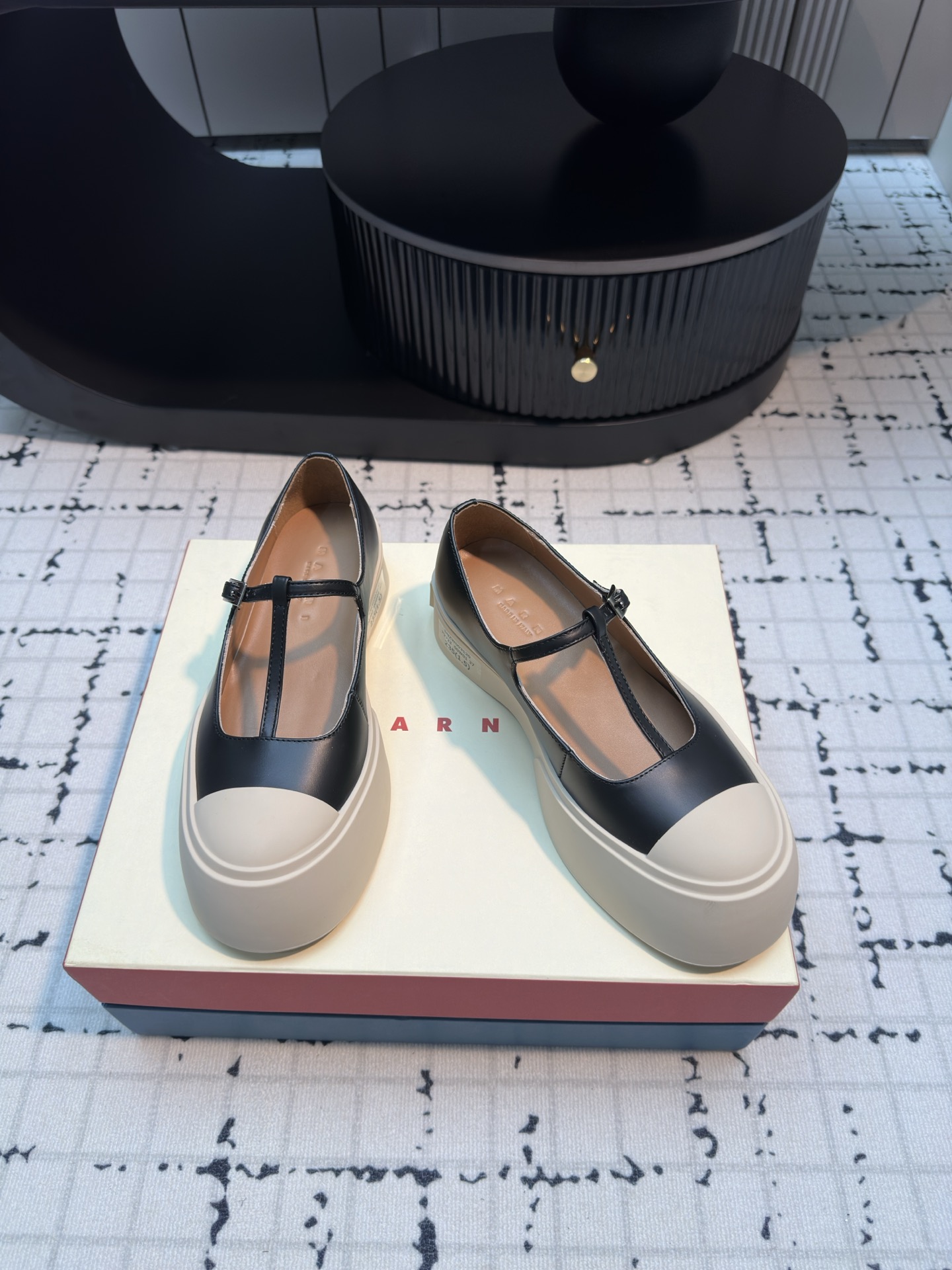 Marni Women's T-Strap Mary Jane Platform Shoes - Comfortable & Stylish 5 i1724483867 299 1