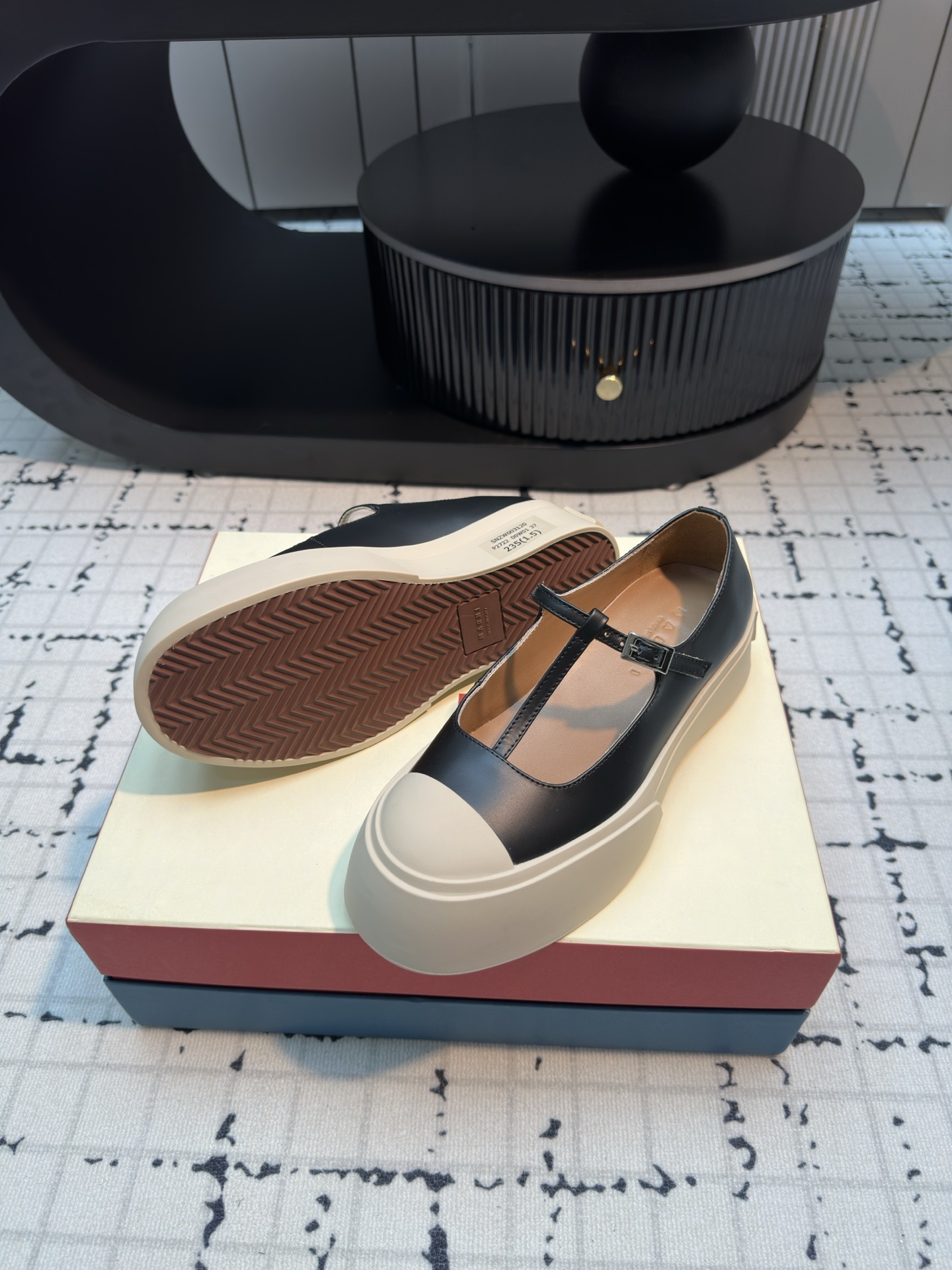 Marni Women's T-Strap Mary Jane Platform Shoes - Comfortable & Stylish 7 i1724483867 5290 5