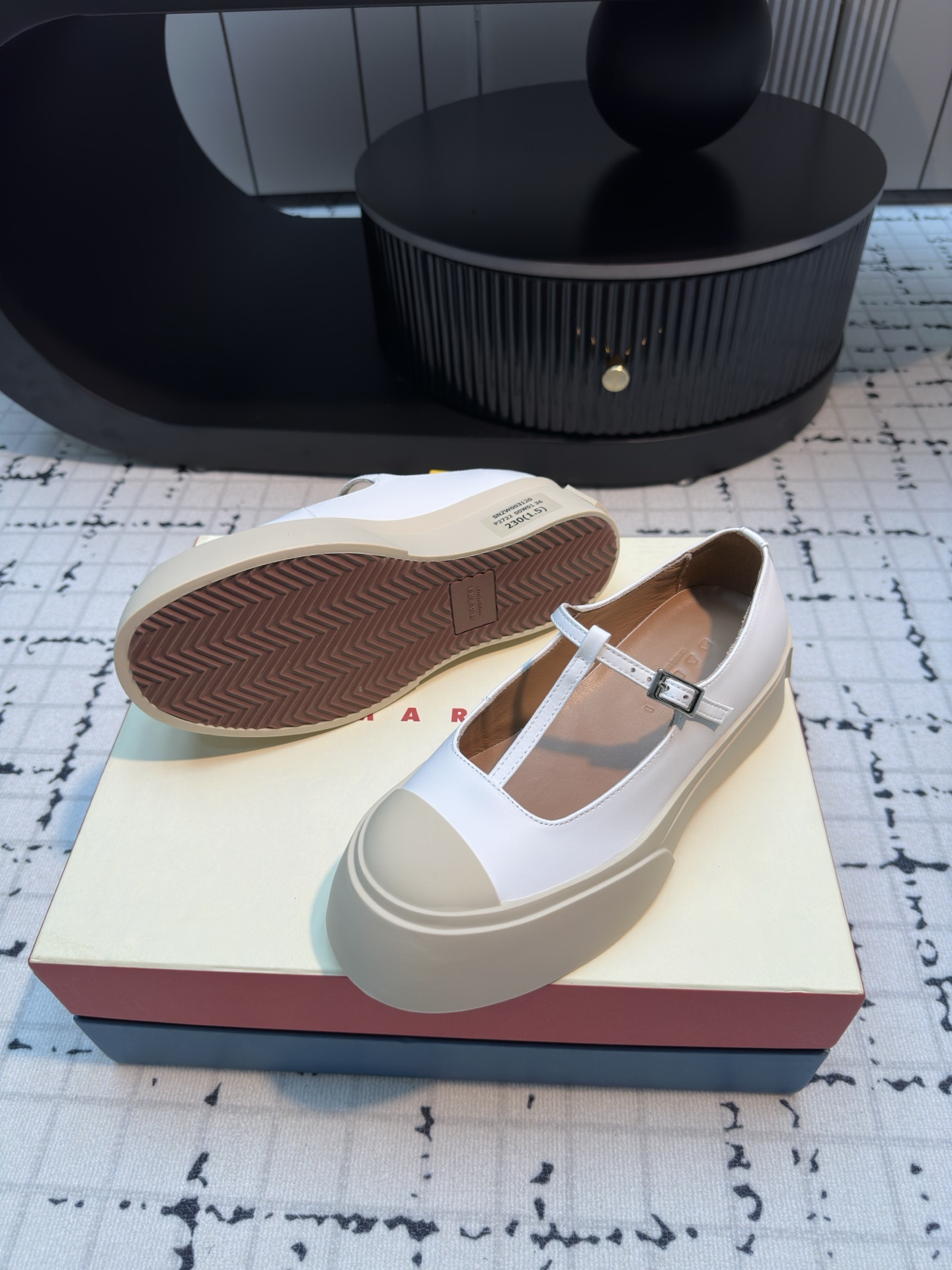 Marni Women's T-Strap Mary Jane Platform Shoes - Comfortable & Stylish 7 i1724483880 6106 4