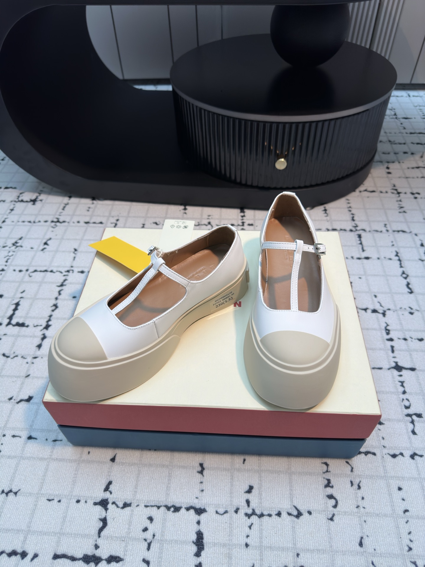 Marni Women's T-Strap Mary Jane Platform Shoes - Comfortable & Stylish 5 i1724483880 9910 1