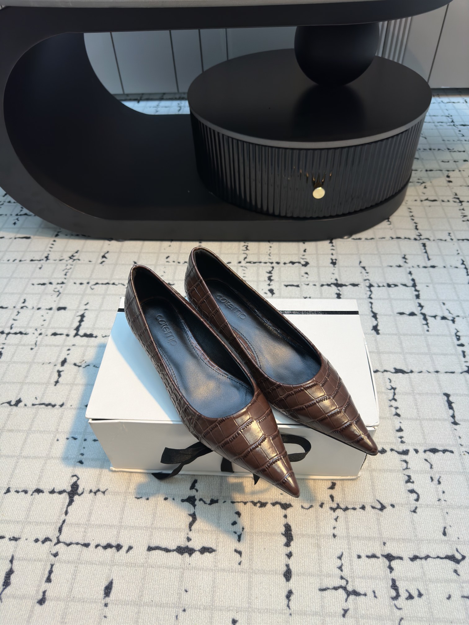 Luxurious Silk Embroidered Heels: Cotemp 110FW Pointy Shoe Collection