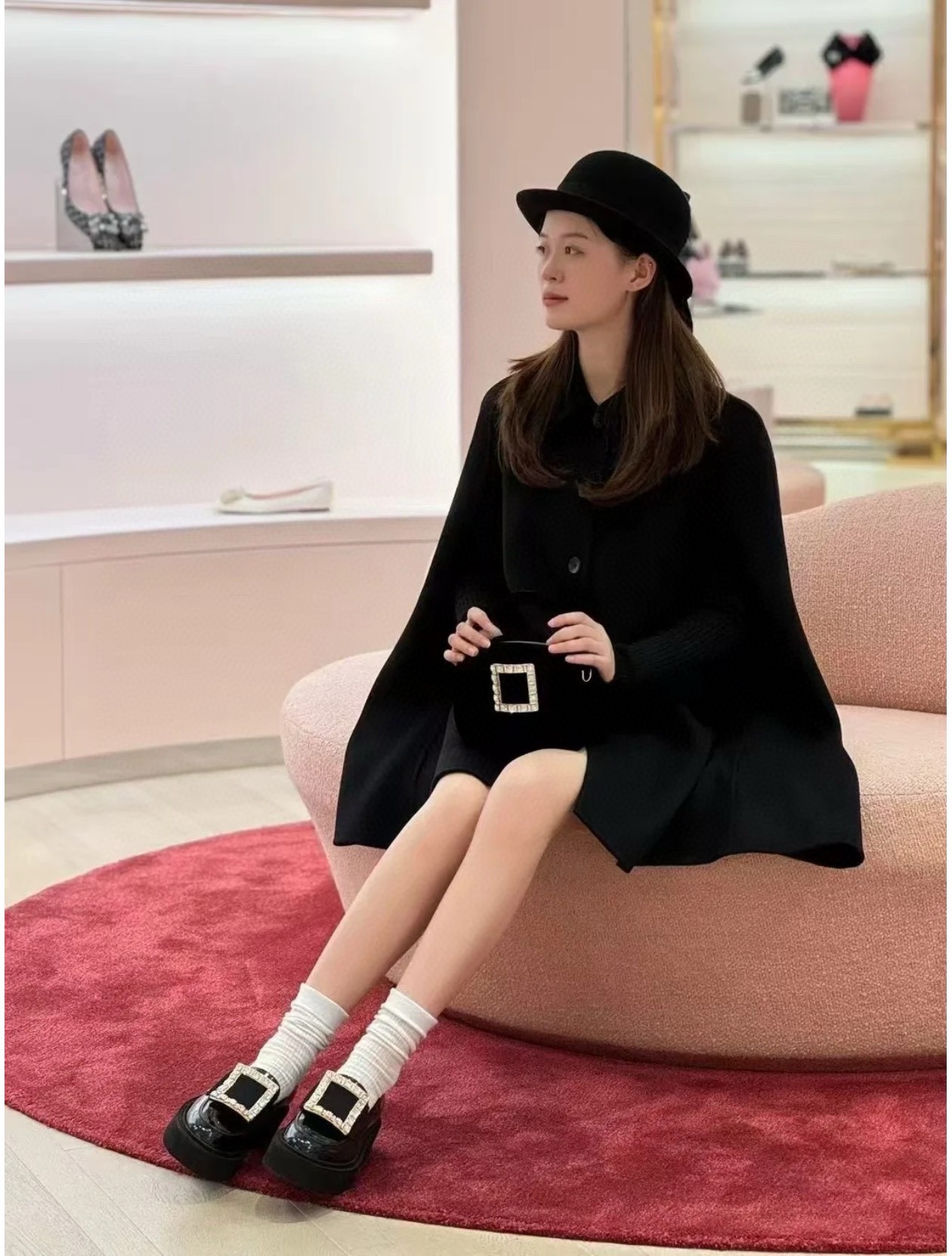 NO:406917,Pictures of footwear, loafers, loafers19860909上脚图,乐福鞋,loafers,Women's Shoes