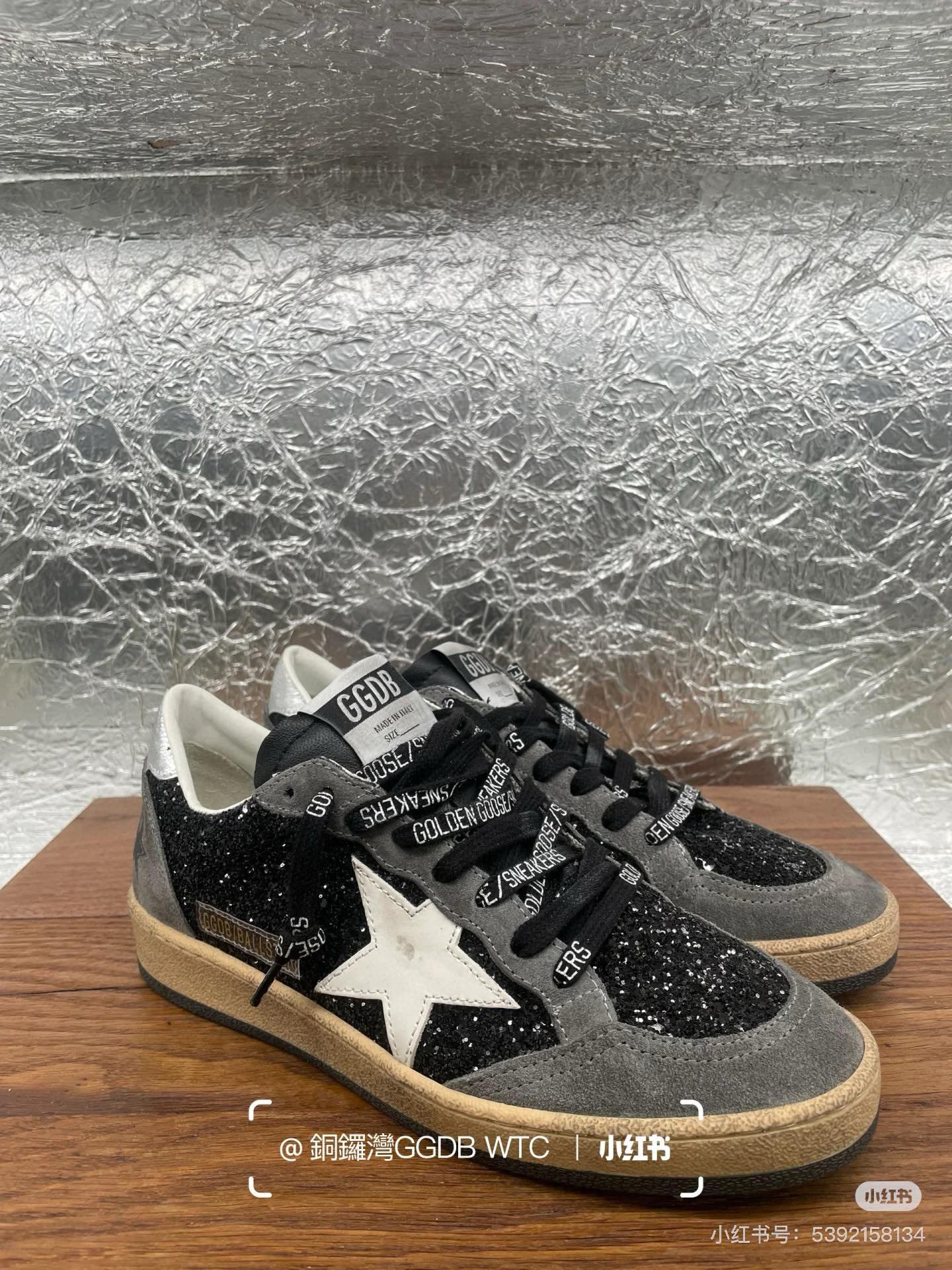 NO:406875,GGDB ballstar｜Sequin black, casual shoes/sports shoes, sneakers19860909GGDB ballstar｜亮片黑,休闲鞋/运动鞋,sneakers,Women's Shoes