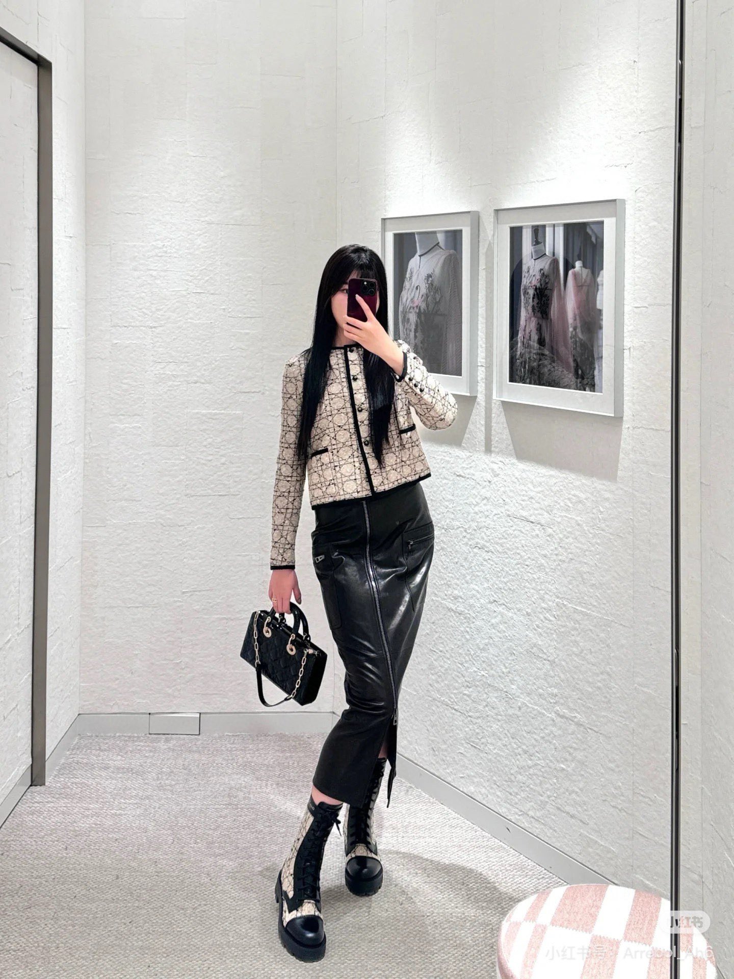 NO:614664,Upper foot picture, boots, boots19860909上脚图,靴子,boots,Women's Shoes