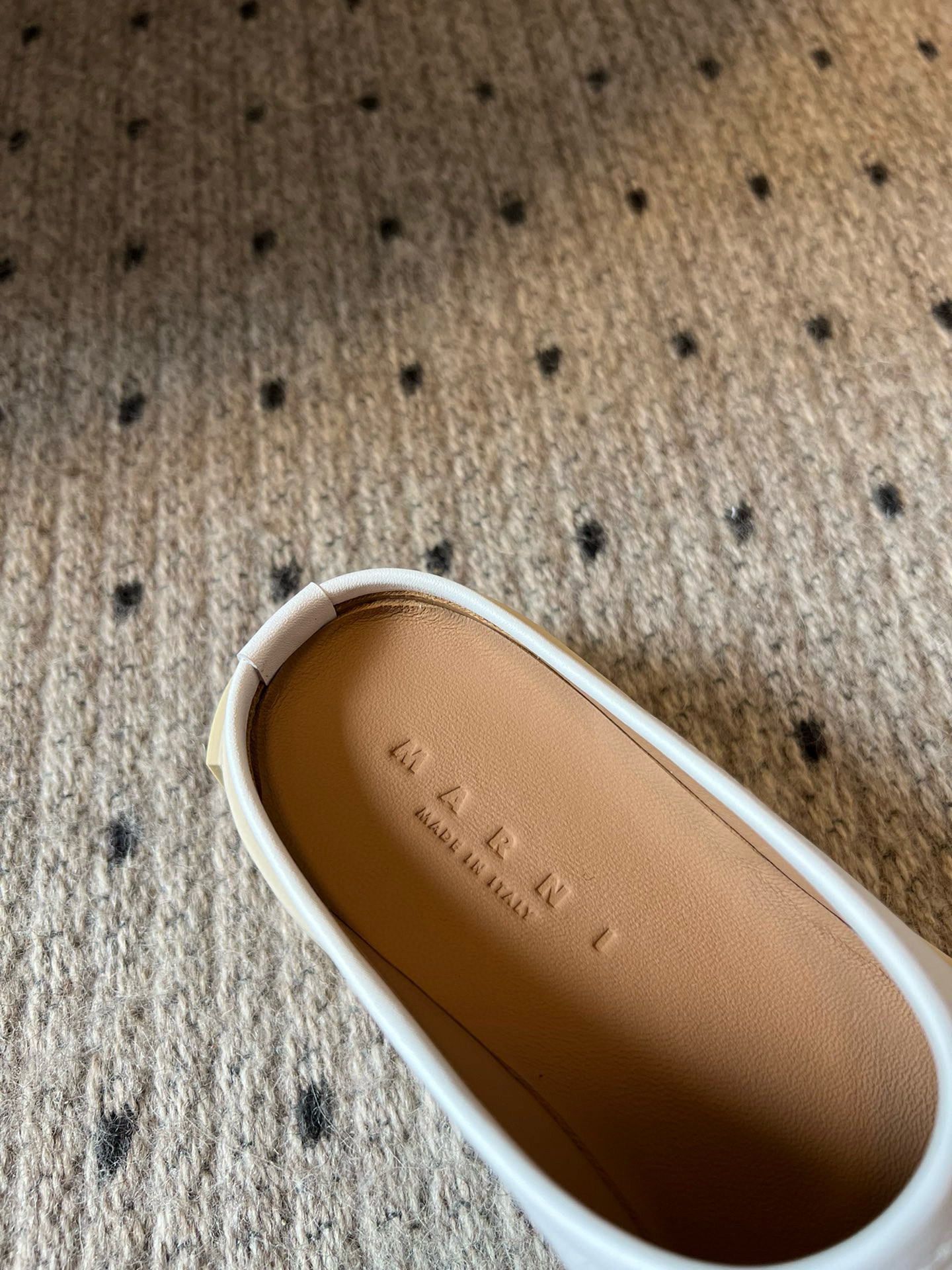 Marni 25 New Thick Bottom Half Slippers: Stylish and Convenient 7 i1740308505934 9028 0 4