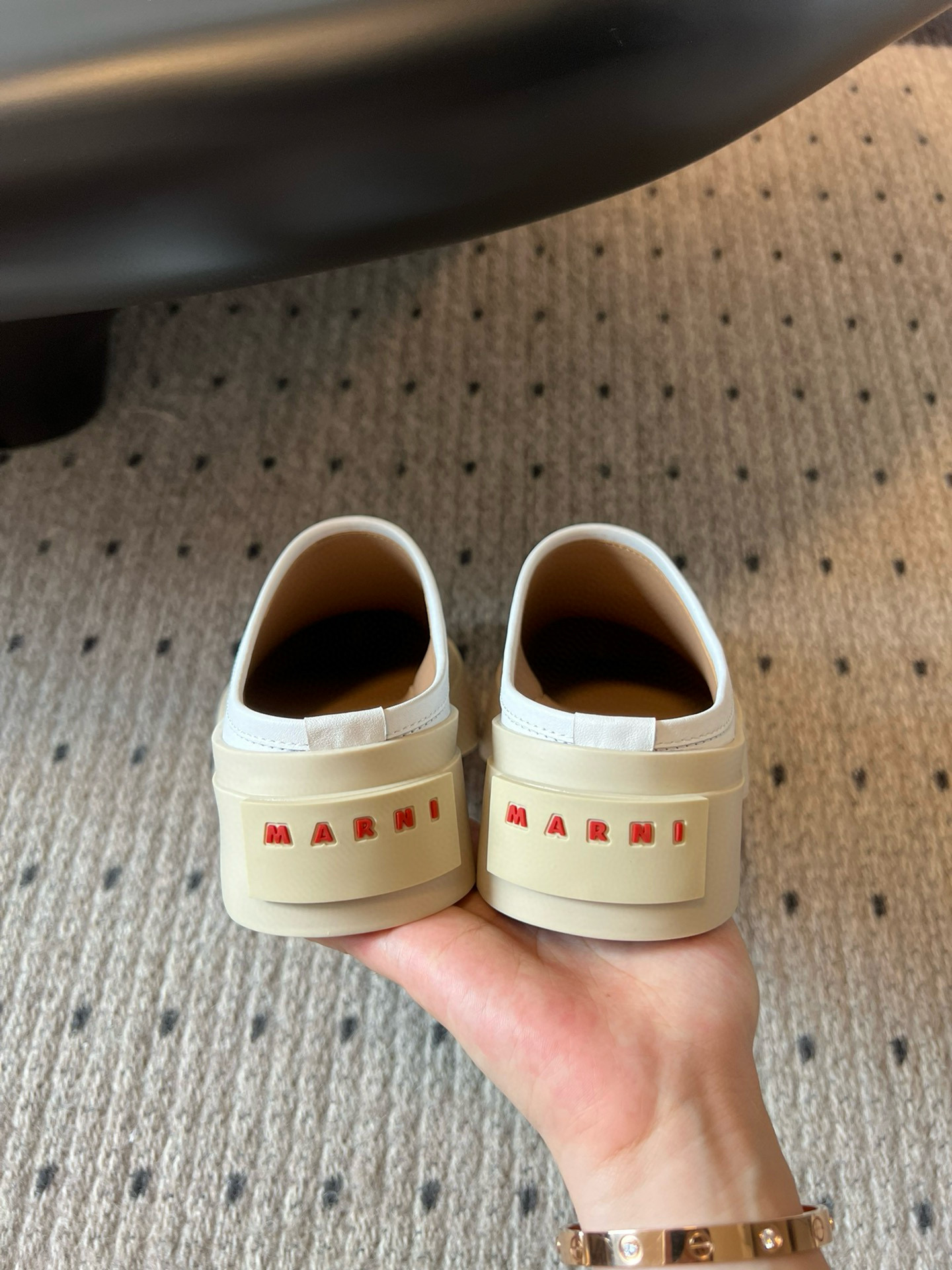 Marni 25 New Thick Bottom Half Slippers: Stylish and Convenient 10 i1740308506255 3614 0 7