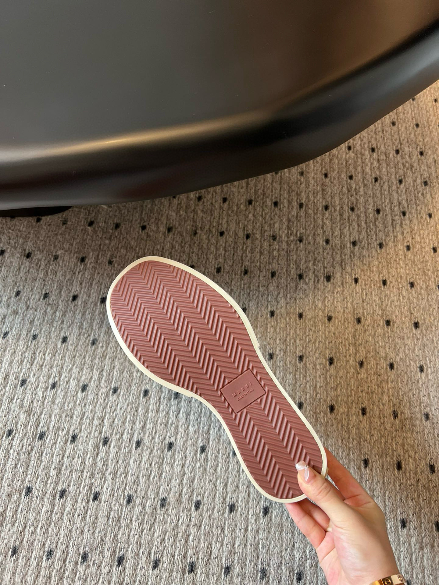 Marni 25 New Thick Bottom Half Slippers: Stylish and Convenient 9 i1740308506485 2164 0 6