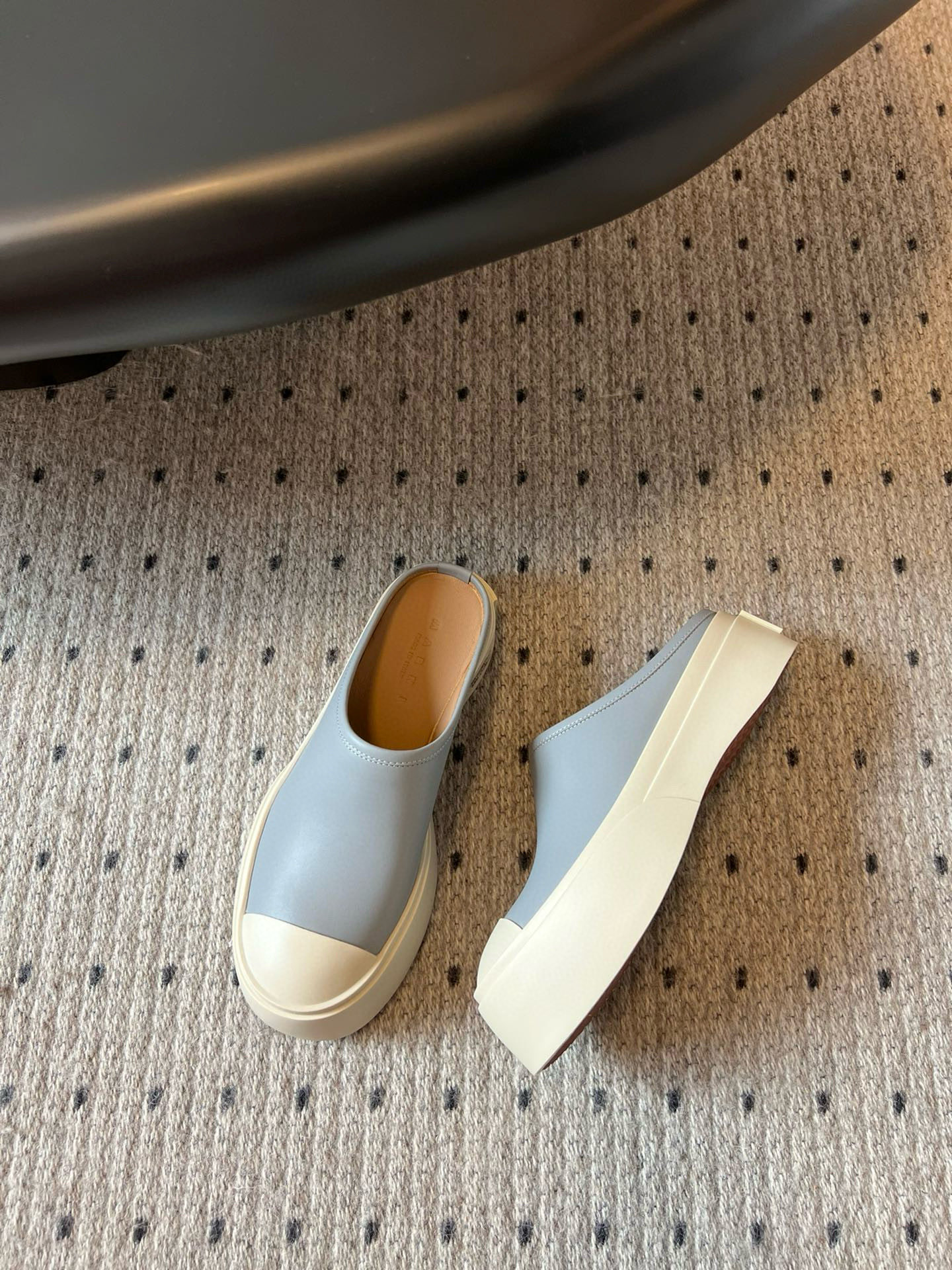 Marni Women's Leather Platform Mules - Comfortable & Stylish Slip-Ons 10 i1740308520676 7559 0 8