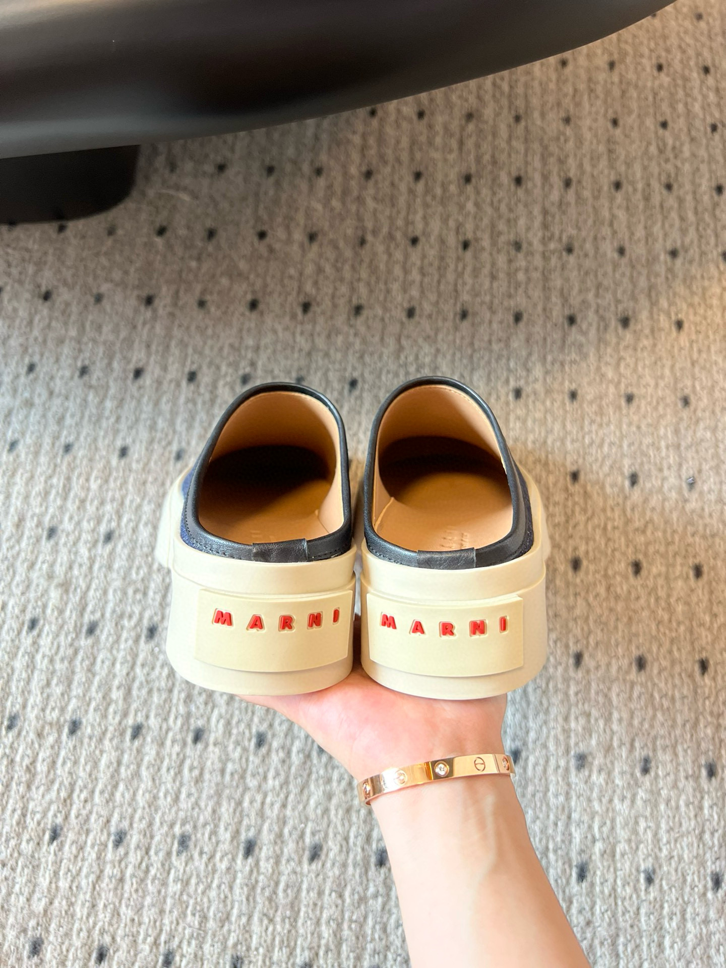Marni Women's Denim Upper Platform Mules - Effortless Style & Comfort 10 i1740308530945 8309 0 8