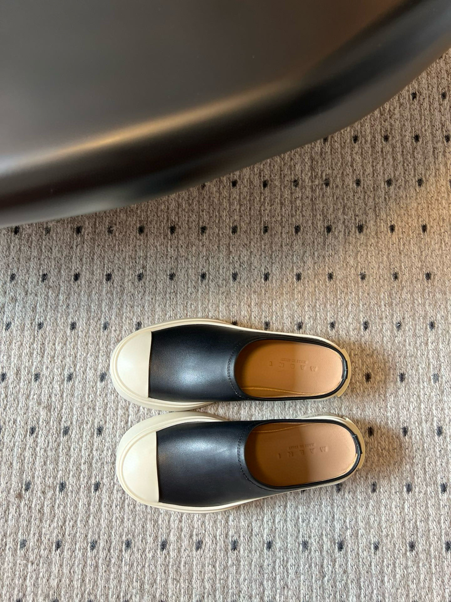 Marni Women's Black Leather Big Toe Platform Mules, Effortless Style 17 i1740308543464 6369 0 1
