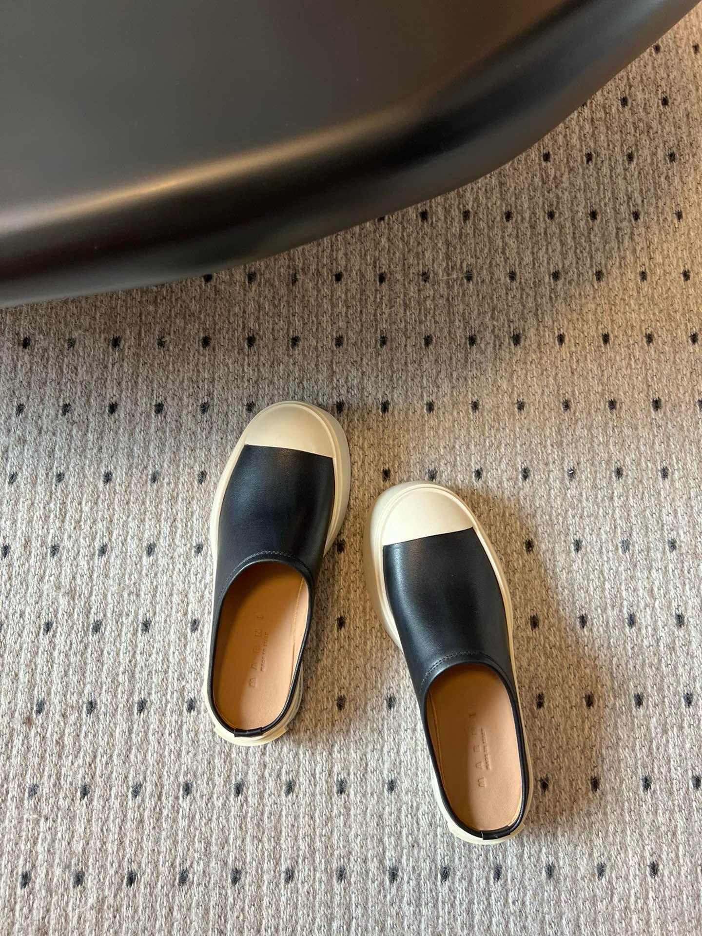 Marni Women's Black Leather Big Toe Platform Mules, Effortless Style 21 i1740308544028 1850 0 6